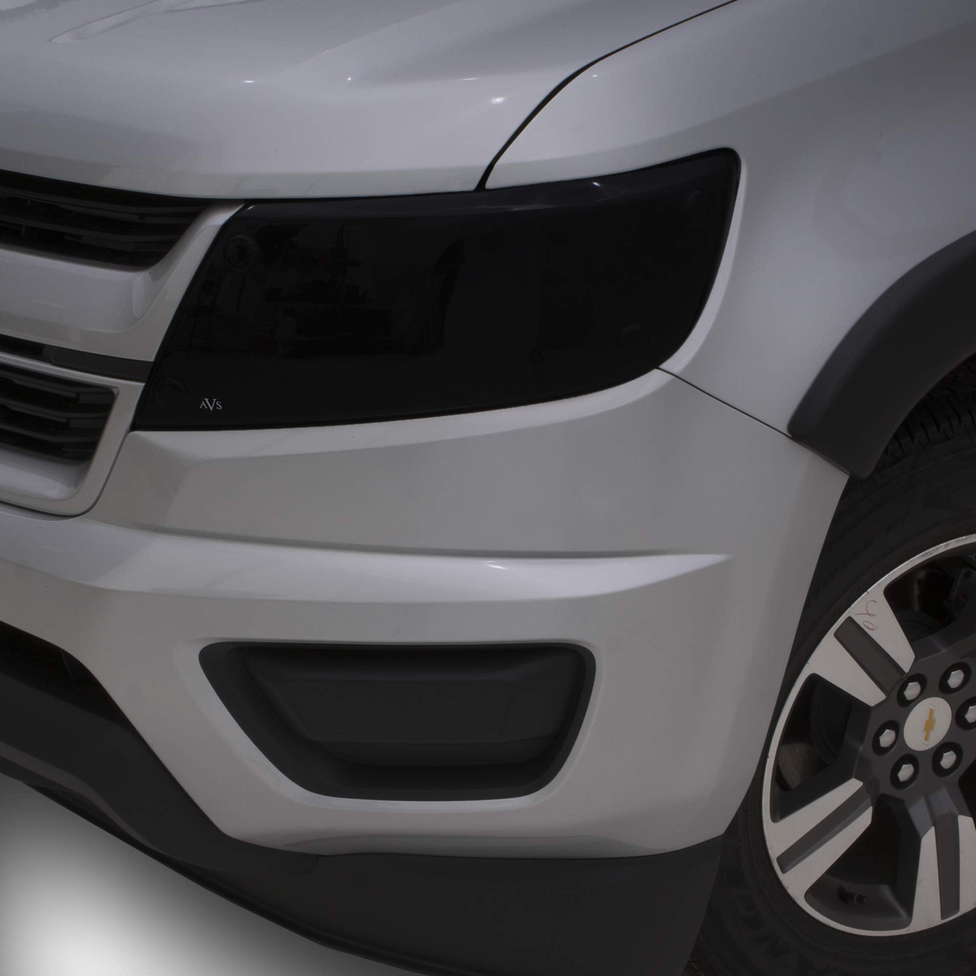 Auto Ventshade [AVS] Headlight Covers | Fits 2019 - 2024 Chevrolet Silverado 1500 High Country/LT/LT Trail Boss/LTZ/RST- Smoke C