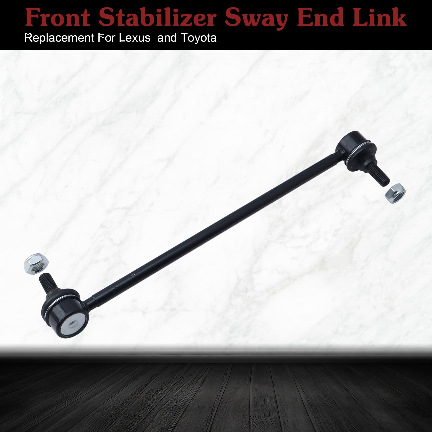 Stiueoav K90311 K90312 Sway Bar Link - Front Stabilizer End Link Compatible With 1997-2003 Es300?1999-2003 Rx300?1997-2004 Avalo