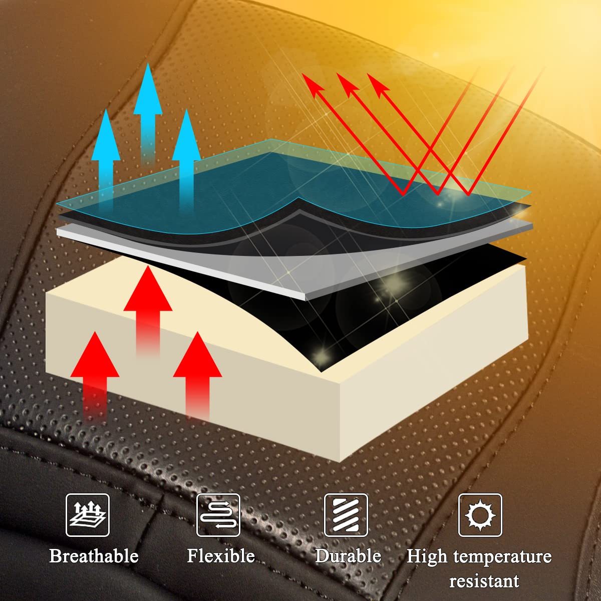 FOVPLUE Adjustable Rider Backrest,Detachable Plug-in Driver Backrest Pad w/Mounting Kit for Harley Touring 2009-2025,for CVO Roa