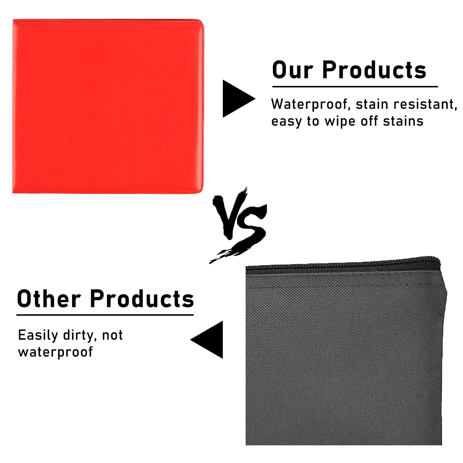 Kewucn 2 Pack Car Registration Insurance Holder, 10.55 ' '  4.8 ' ' Essential Auto Card Glove Box Organizer, Vehicle Interior Ac