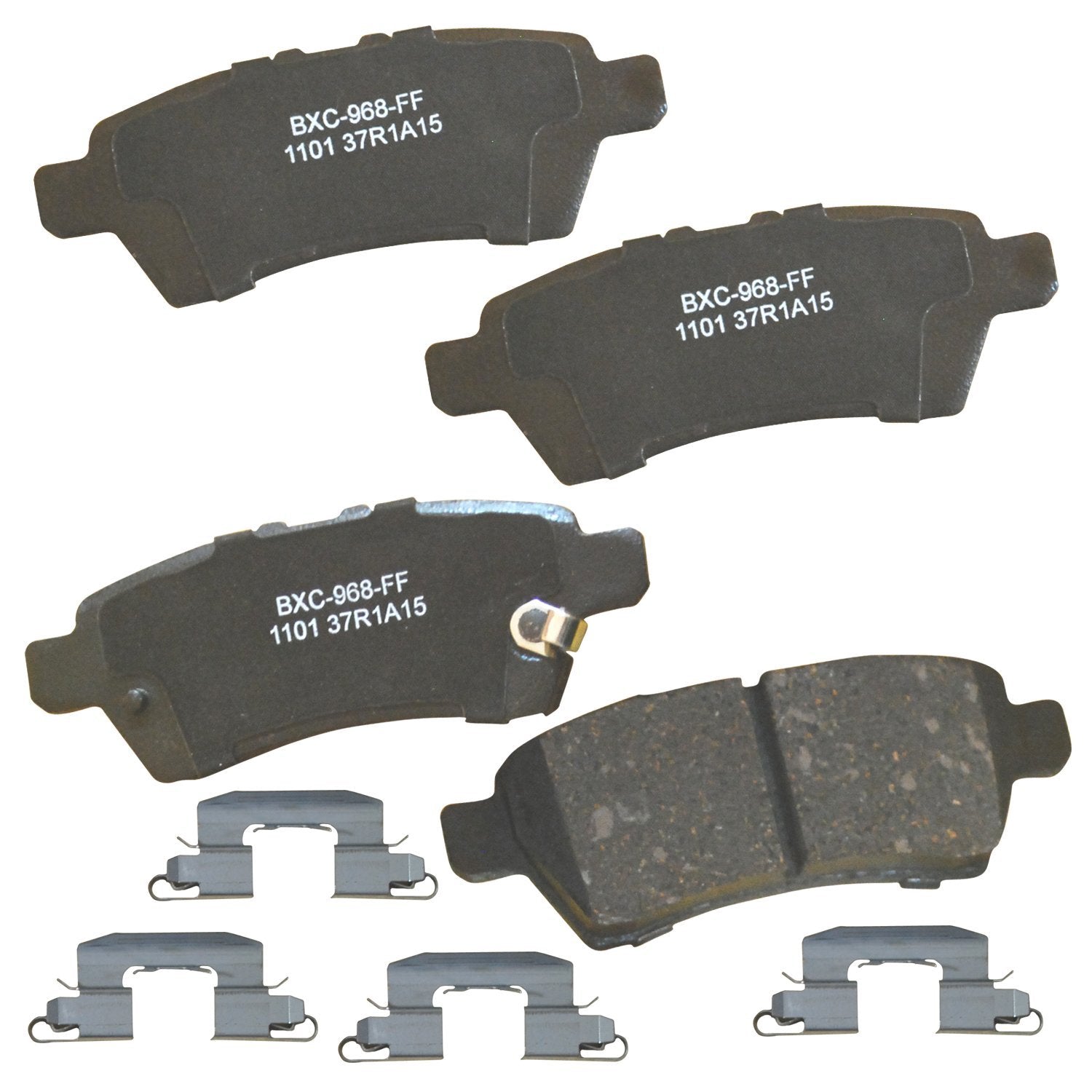 Bendix Premium Sbc1101 Ceramic Rear Brake Pads For Nissan Pathfinder 2012-2005