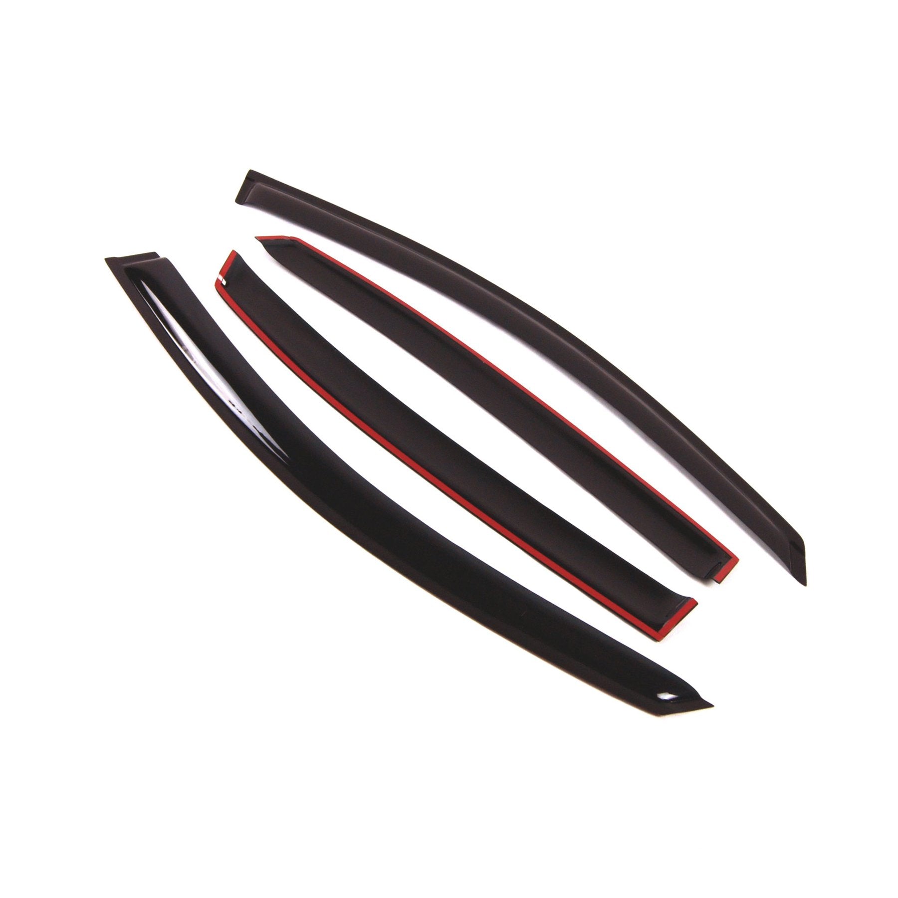 Tuningpros Outside Mount Window Vent Visors Rain Guards Compatible With Chevrolet Impala 2006-2010 | Side Window Wind Deflectors