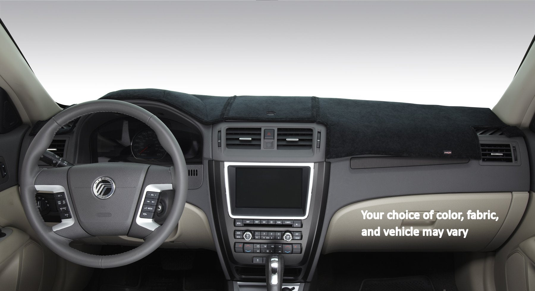 Dashmat Suedemat Dashboard Cover Chevrolet And Gmc (Faux-Suede, Black) - 81718-00-25