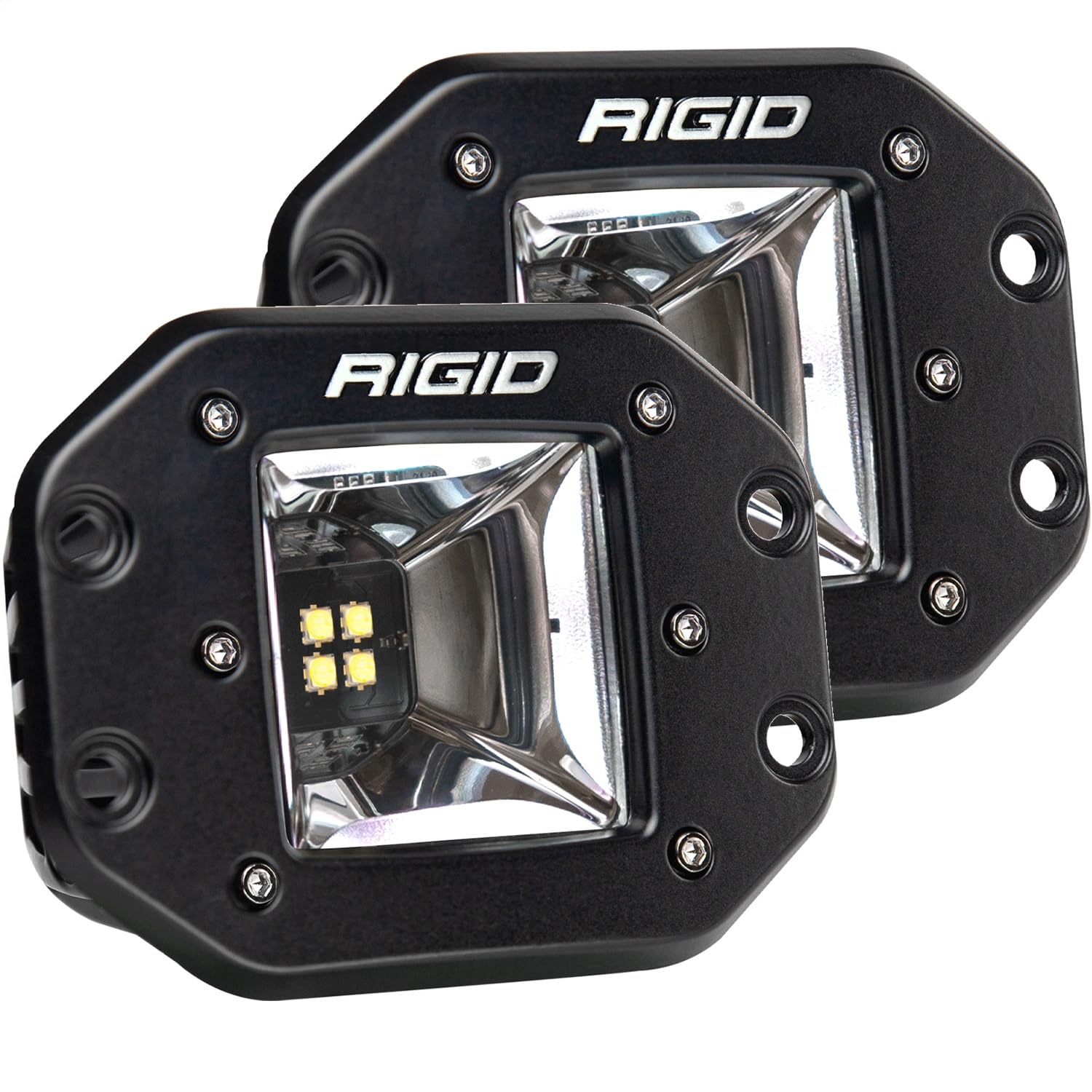 Rigid Industries - Radiance+ Scene Rgbw Flush Mount - Pair (682153)