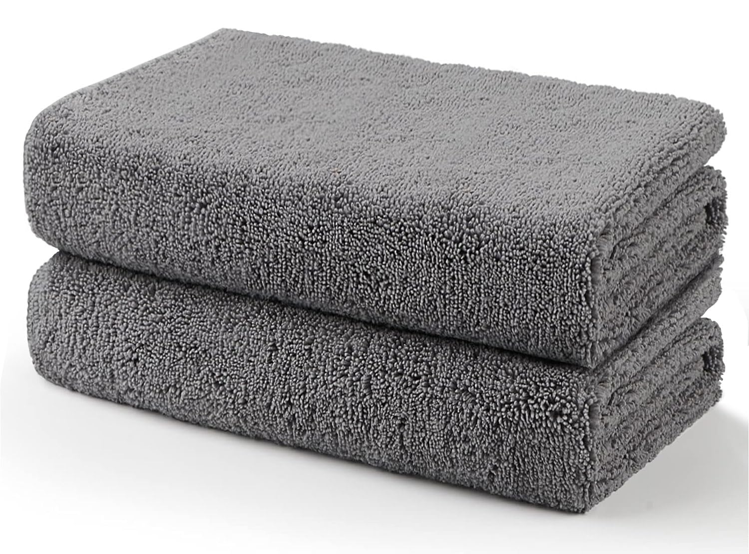 Homexcel Car Drying Towels, 2 Pack Professional Microfiber Towels For Cars, Scratch-Free, Highly Absorbent Drying Towel For Cars