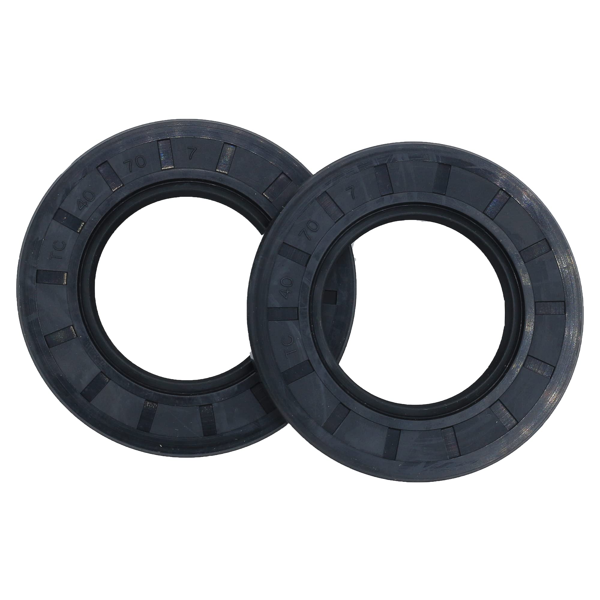 Plenzom 2Pcs Triple Lip Oil Gasket Seals 3235052 Compatible With Polaris Scrambler Sportsman 550 850 Rzr Rgr Ace General Ranger Razor Rzr 1000 900 570