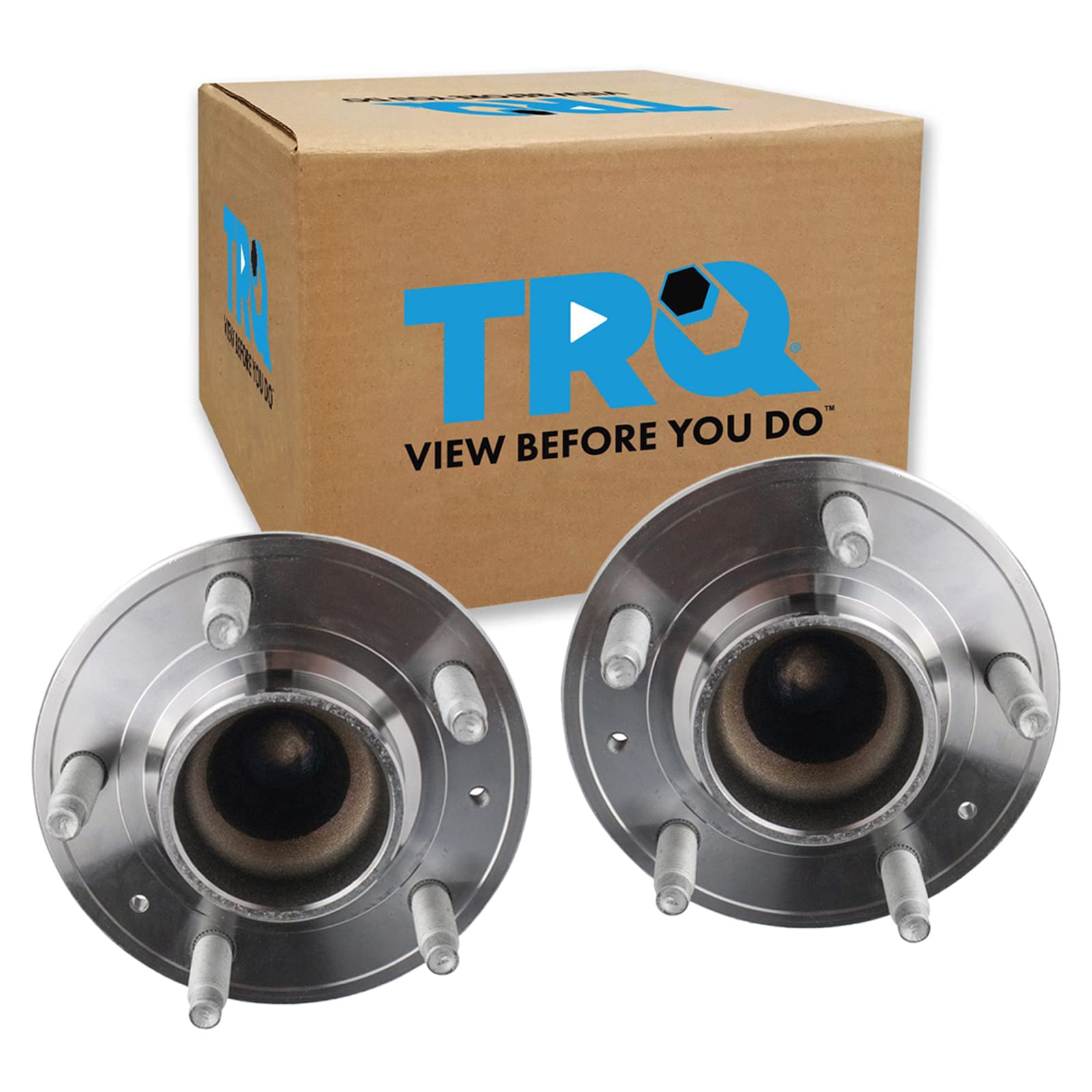 Trq Rear Wheel Hub Bearings Assembly Set Compatible With 2018-2022 Chevrolet Equinox Gmc Terrain