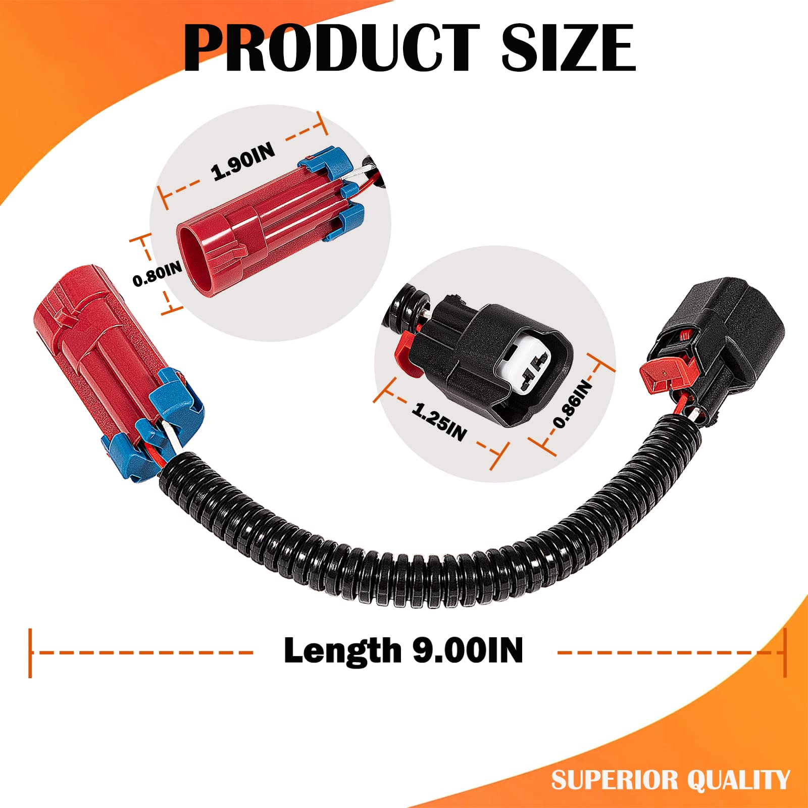 19257603 Adapter Vapor Canister Vent Valve Solenoid Jumper Wiring Harness Replacement