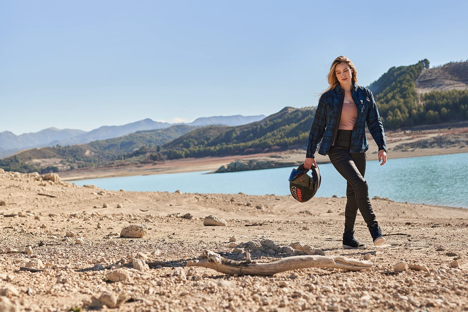 Shima Nox 2.0 Motorcycle Jeggins For Women - Breathable, Elastic, Slim Fit Biker Jeggins Womens With Duraql Layer, Slim Fit, Ce Knee And Hip Armor Pads (Black, Xl)