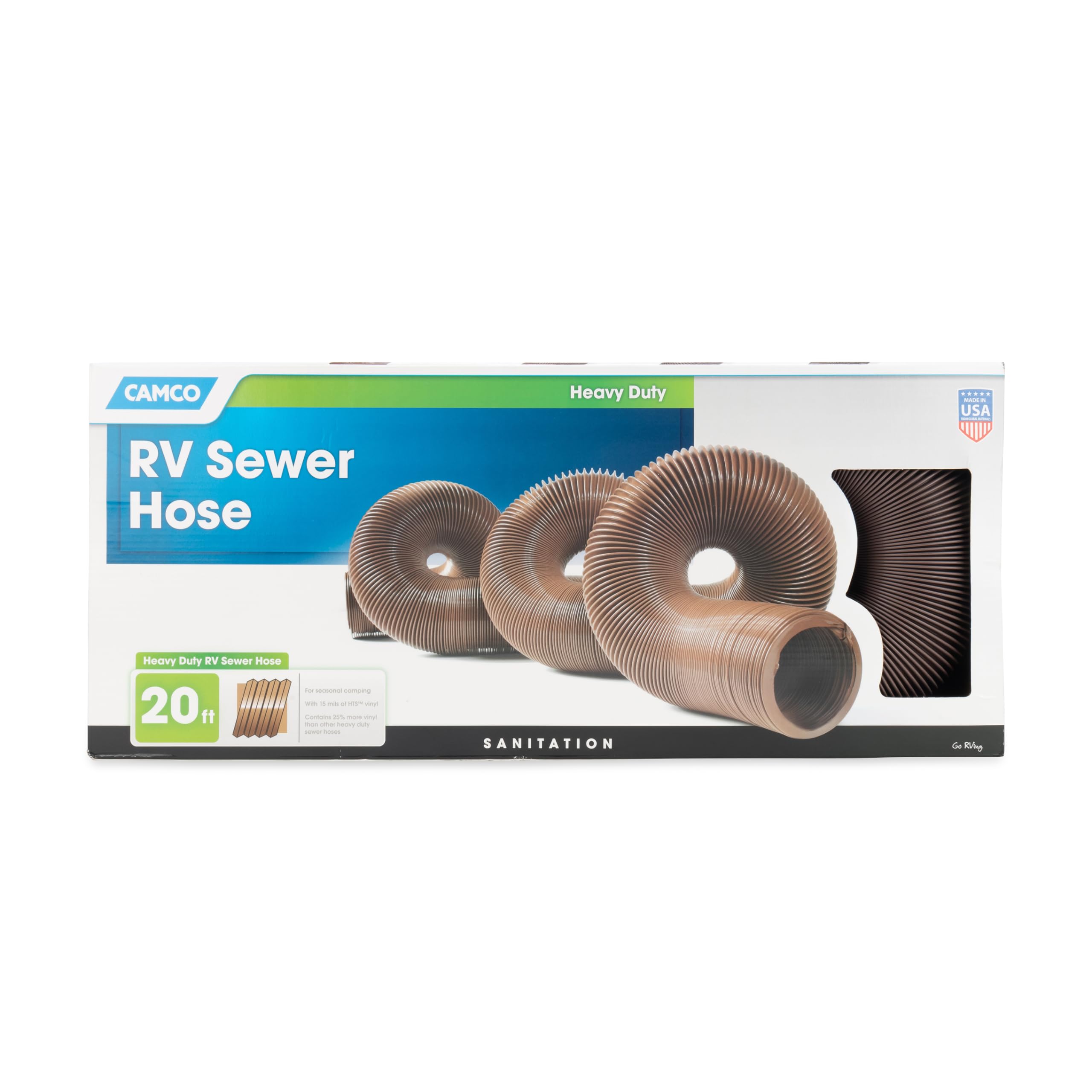 Rv Hvyduty Swer Hose 20'(Pack Of 1)