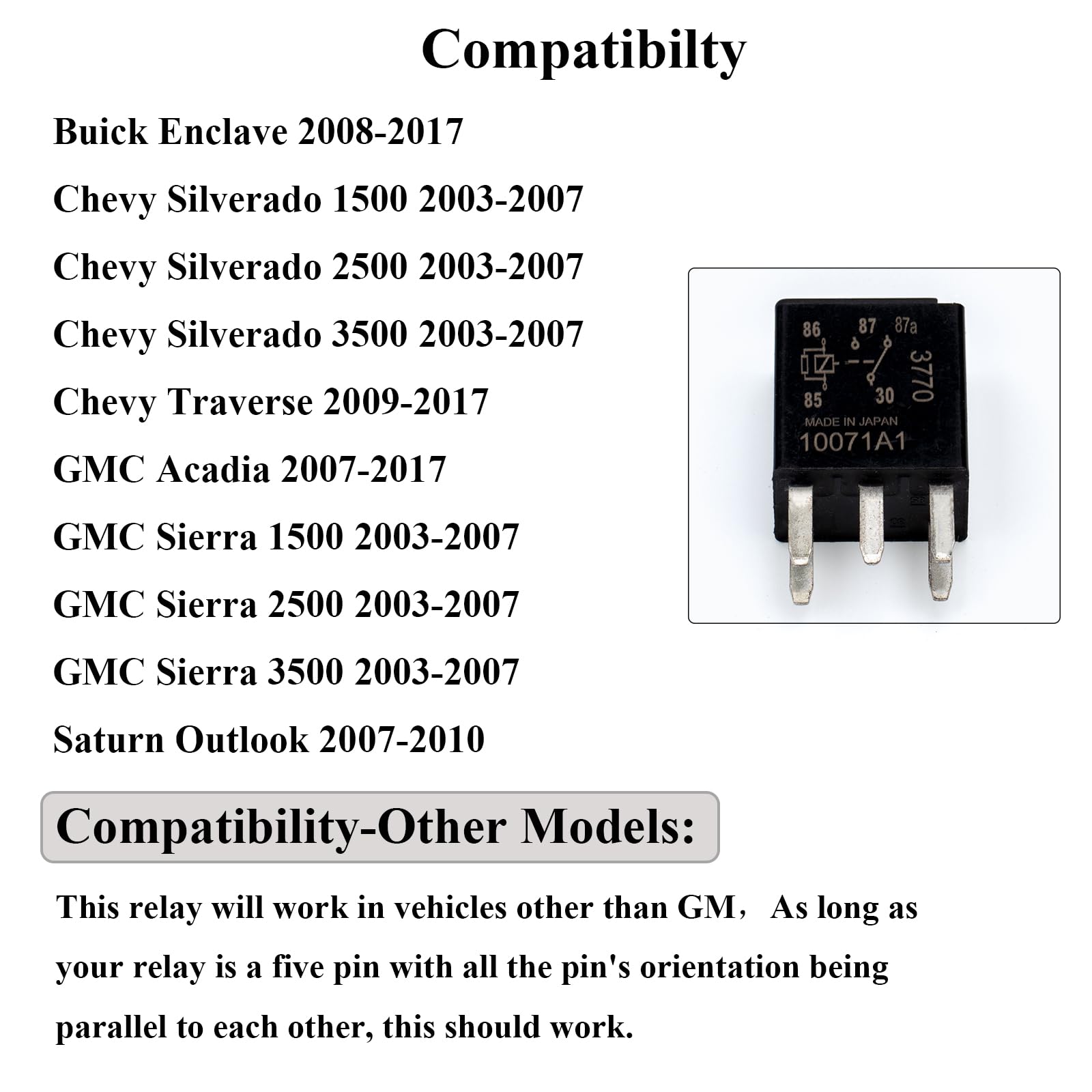 HOPUT 2pcs G8V-RH-1C7T-R-DC12 - Power Relay, 12vdc 278002822 7866 D1780C 301-1C-C-R1-U01 GM Original Equipment Black Multi-Purpo