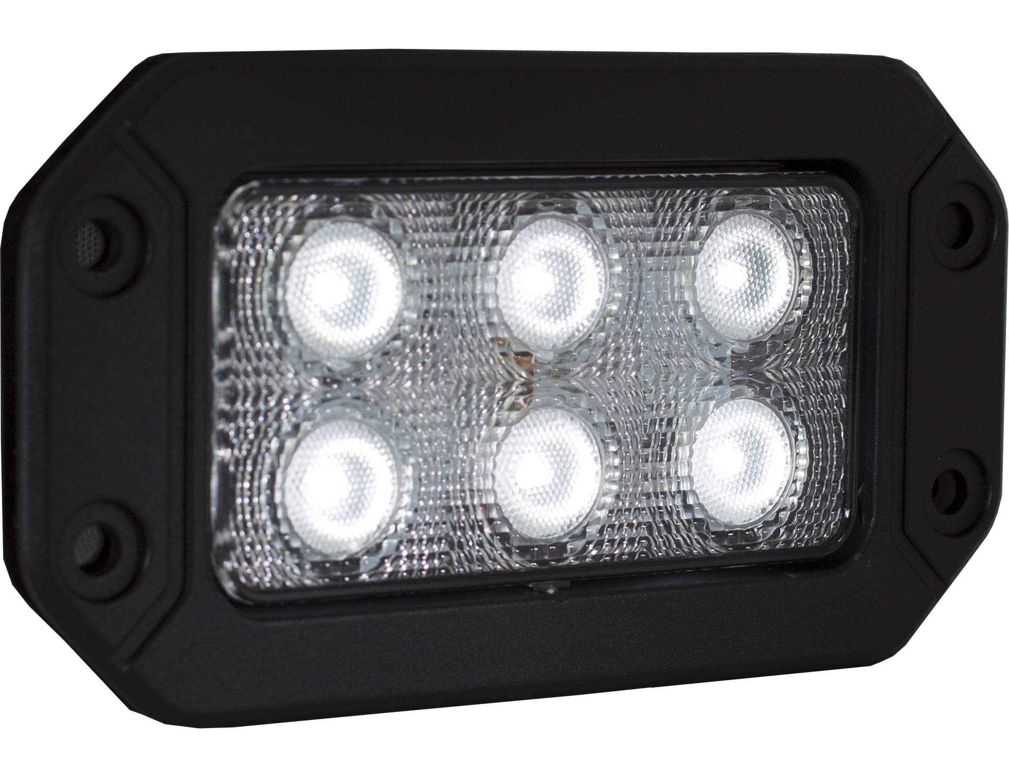 Buyers Products 6.5 Inch By 3.5 Inch Rectangular Led Clear Flood Light, Small