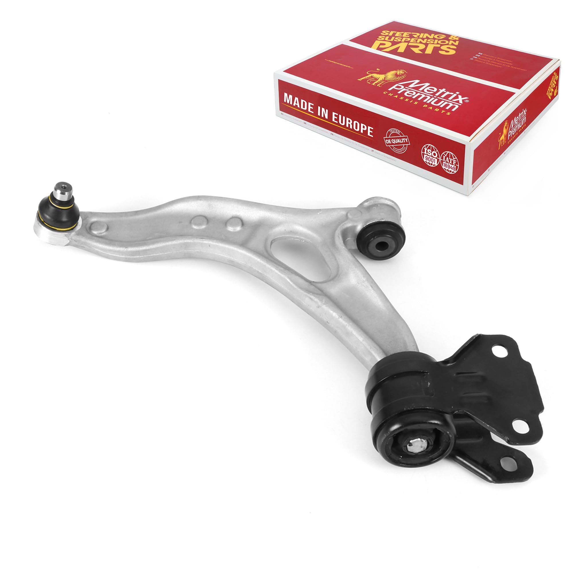 Metrix Premium Chassis Parts - Front Left Lower Control Arm W Ball Joint & Bushing Assembly Fits 2013-2017 Ford C-Max, 2012-2018