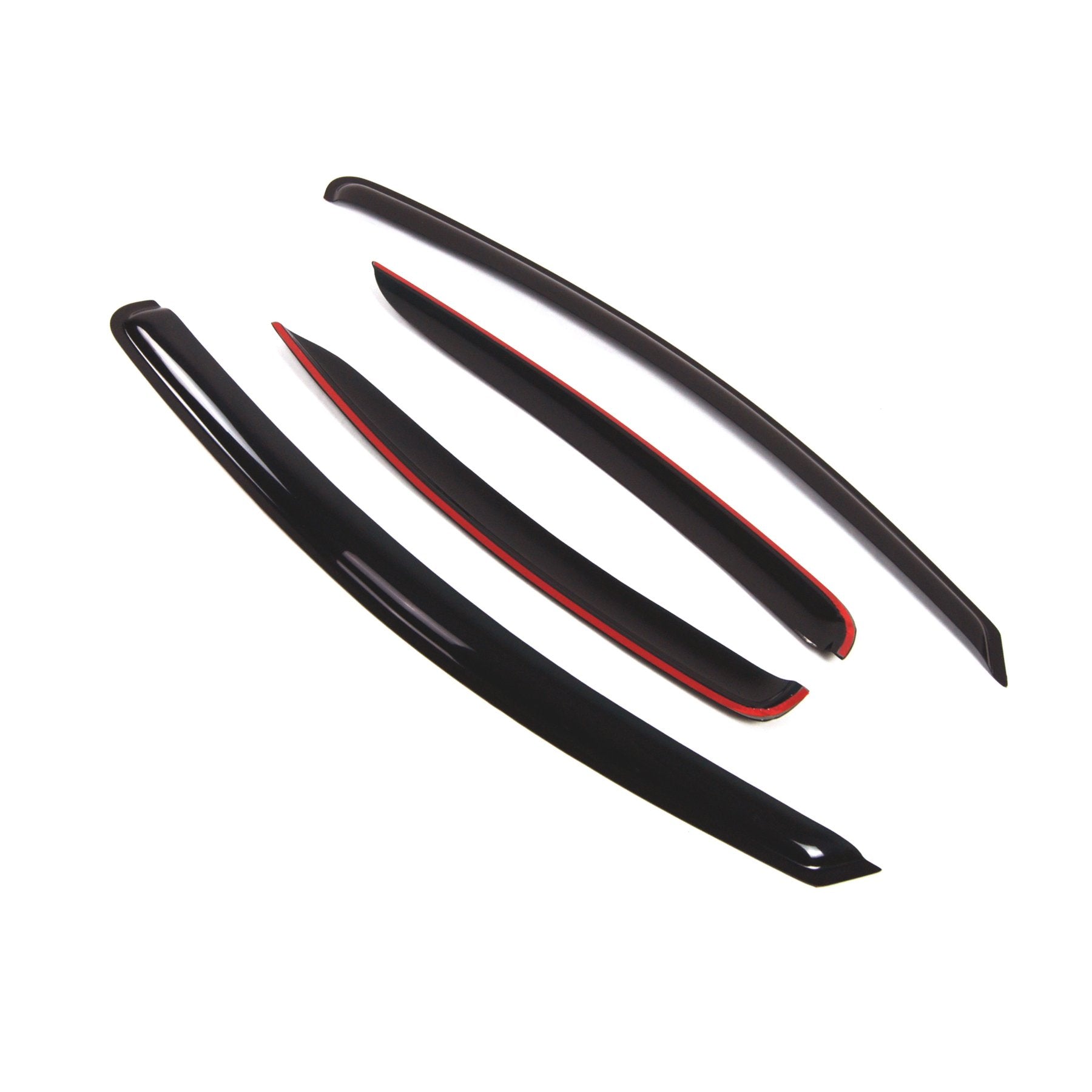 Car Window Rain Guard | Outside Mount Visors Auto Side Window Deflectors | Windows Visor Rain Shields Compatible With 2004-2008