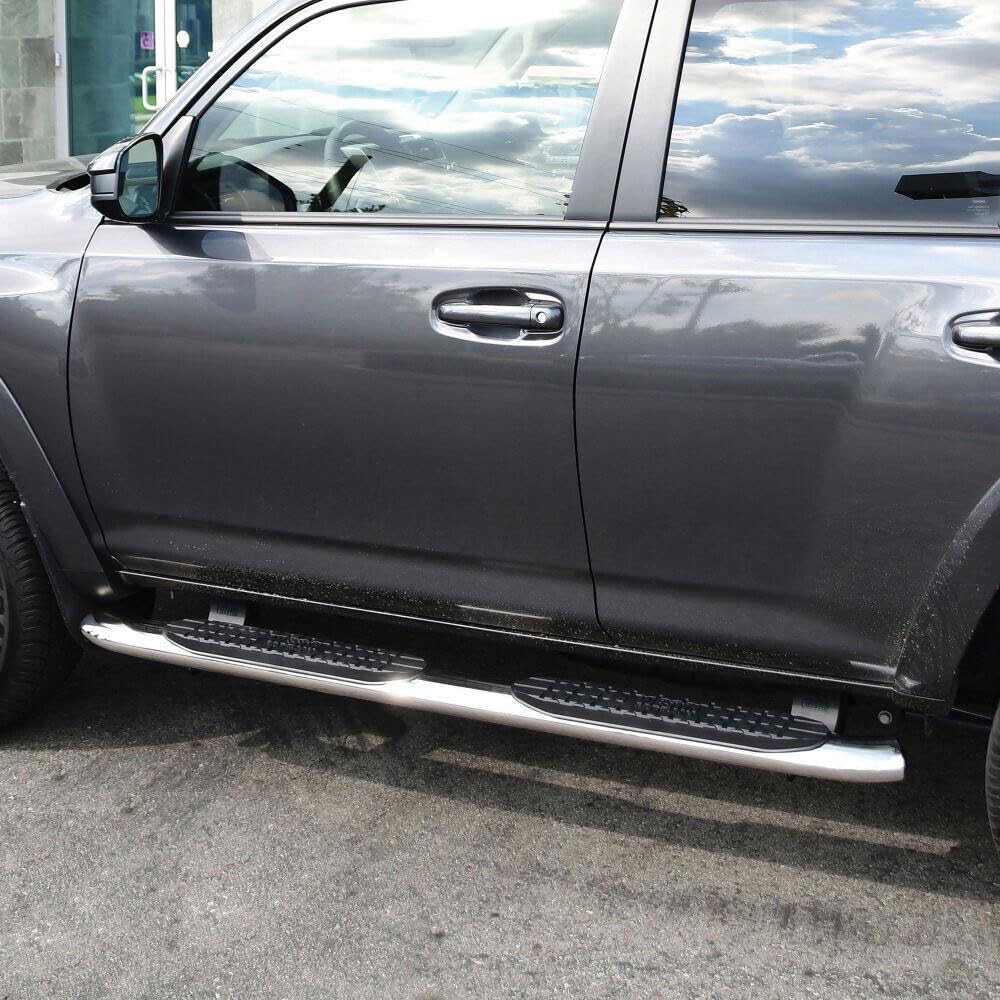 Westin 21-23830 Pro Traxx 4 Oval Nerf Bars Fits 2014-2024 4Runner Sr5 Trd/Trd Pro (Exc Limited, Nightshade & Trd Sport) 2010-2017 Trail Edition Polished Pair