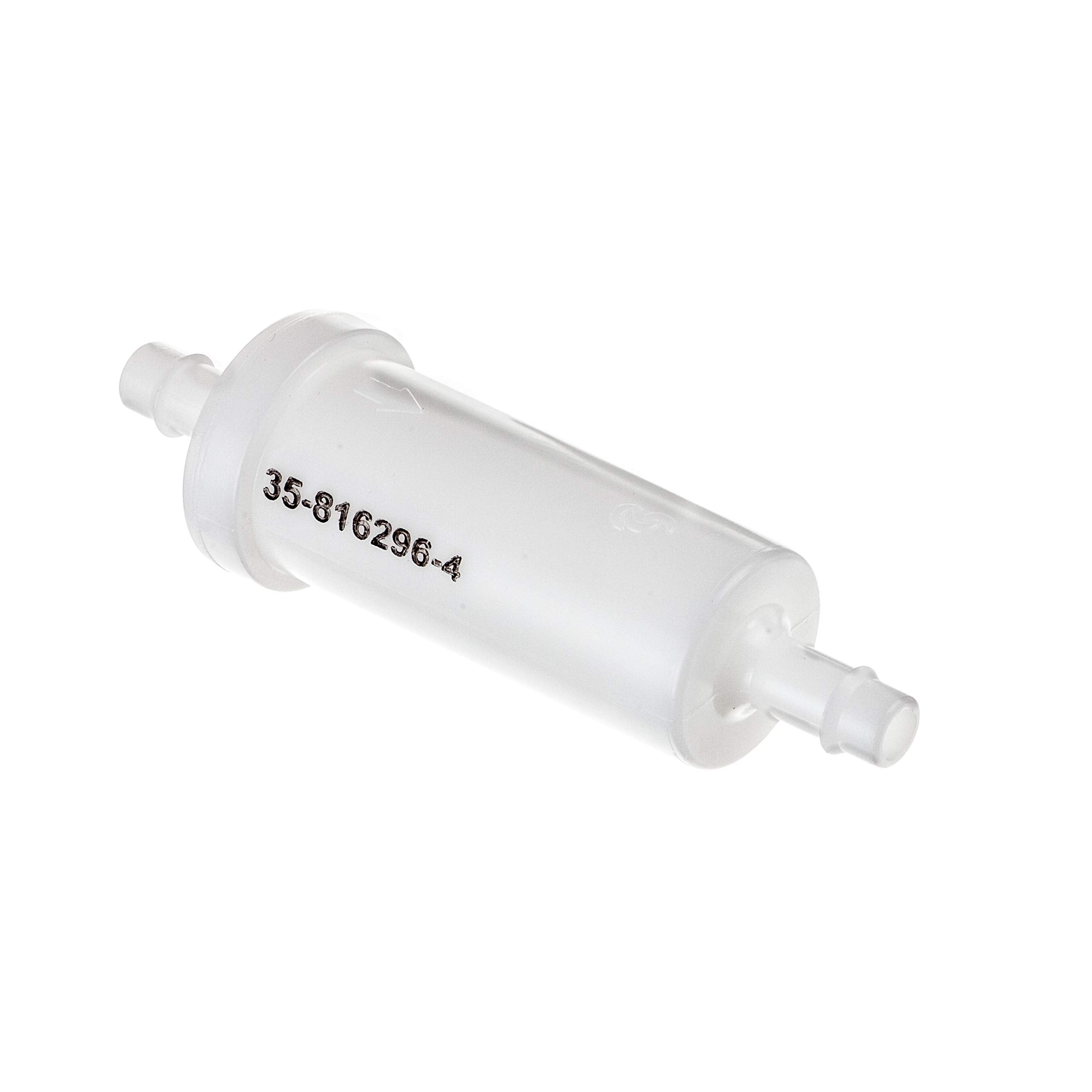 Quicksilver 816296Q2 Marine Engine In-Line Fuel Filter With Barbs For 5/16' (8 Mm) Fuel Lines