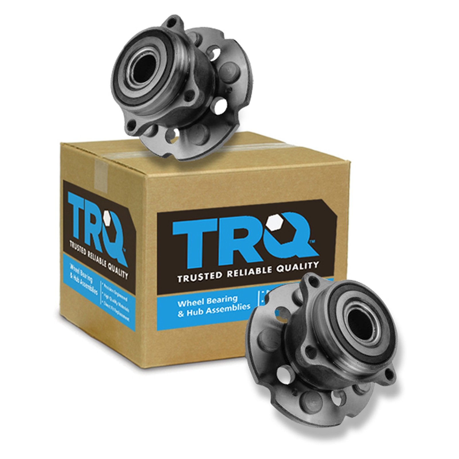 Trq Rear Wheel Hub Bearings Assembly Set Compatible With 2007-2013 Acura Mdx 2010-2013 Zdx 2009-2015 Honda Pilot