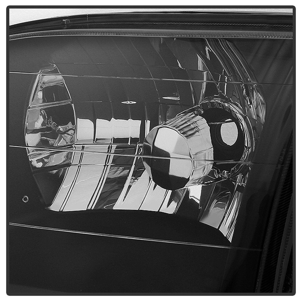 Acanii - For Blk 2000-2004 Toyota Tundra Regula/Access Cab Headlights Headlamp Driver + Passenger Side