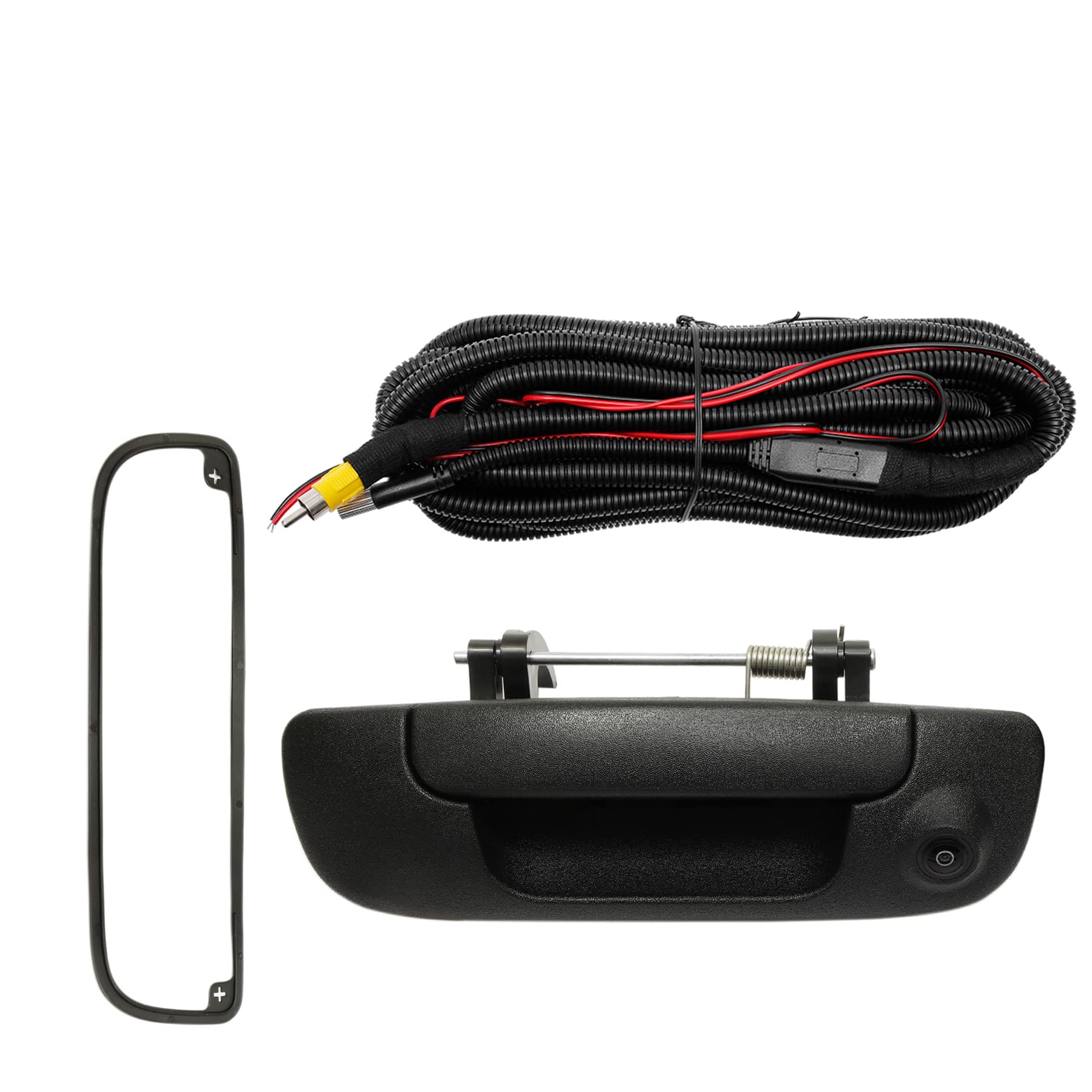Tailgate Handle W/Camera, Compatible With 2002-2009 Dodge Ram 1500 2500 3500, 170 Viewing Angle, Backup Camera Kit, Rear View Ca