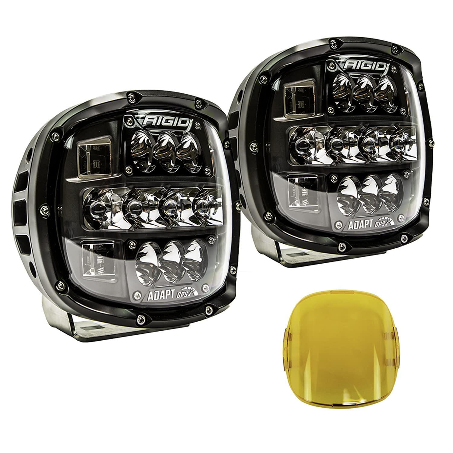 Rigid Industries 300415 Powersports Led Light - Pair, Clear