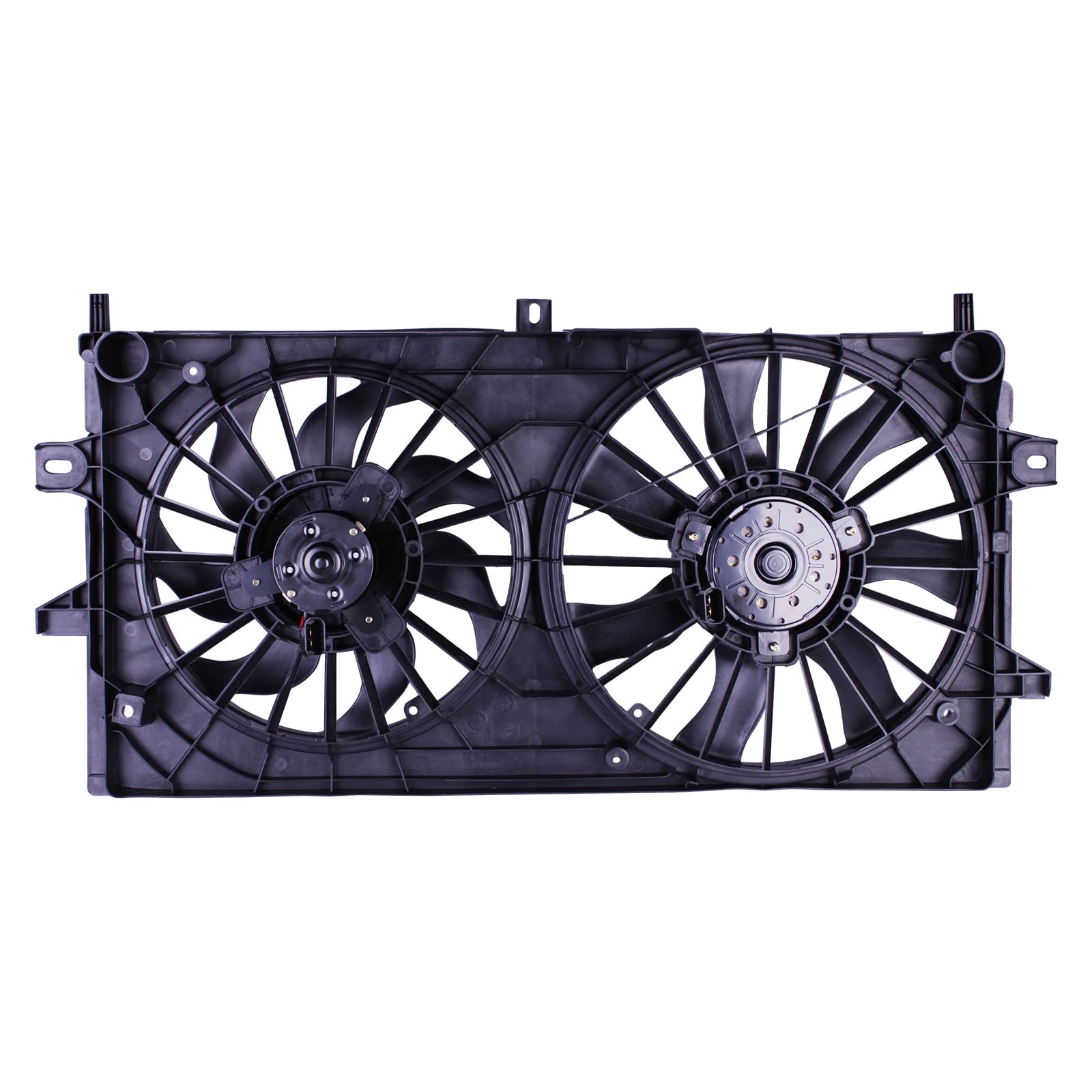 TYG Upgraded Cooling Fan Assembly for 2006-2011 Chevrolet Impala/Monte Carlo 3.5/3.9L, 2005-2008 Buick Lacrosse/Allure 3.6L | Ra