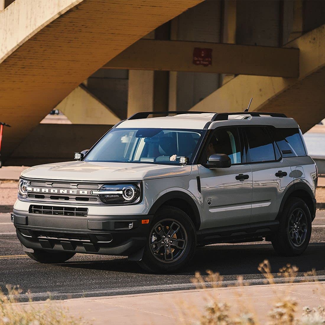 Rigid 46709 A-Pillar Led Light Mount, Fits 2021 Ford Bronco Sport. Compatible With 360-Series, D-Series, Radiance Pods, Adapt Xp