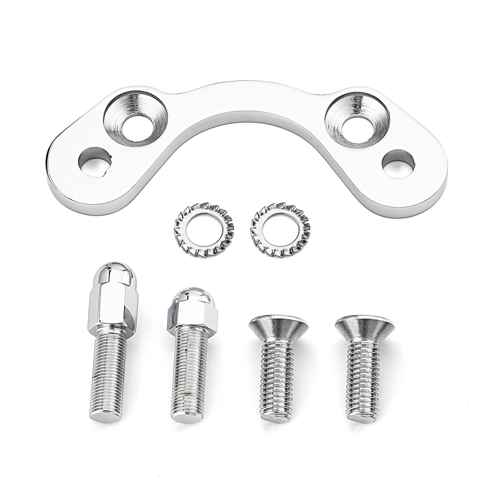 Springer Handlebar Tree Adapter Top Clamp 3.5 Inch Wide Risers Fit Harley Bobber 200 250 Chopper 200 250