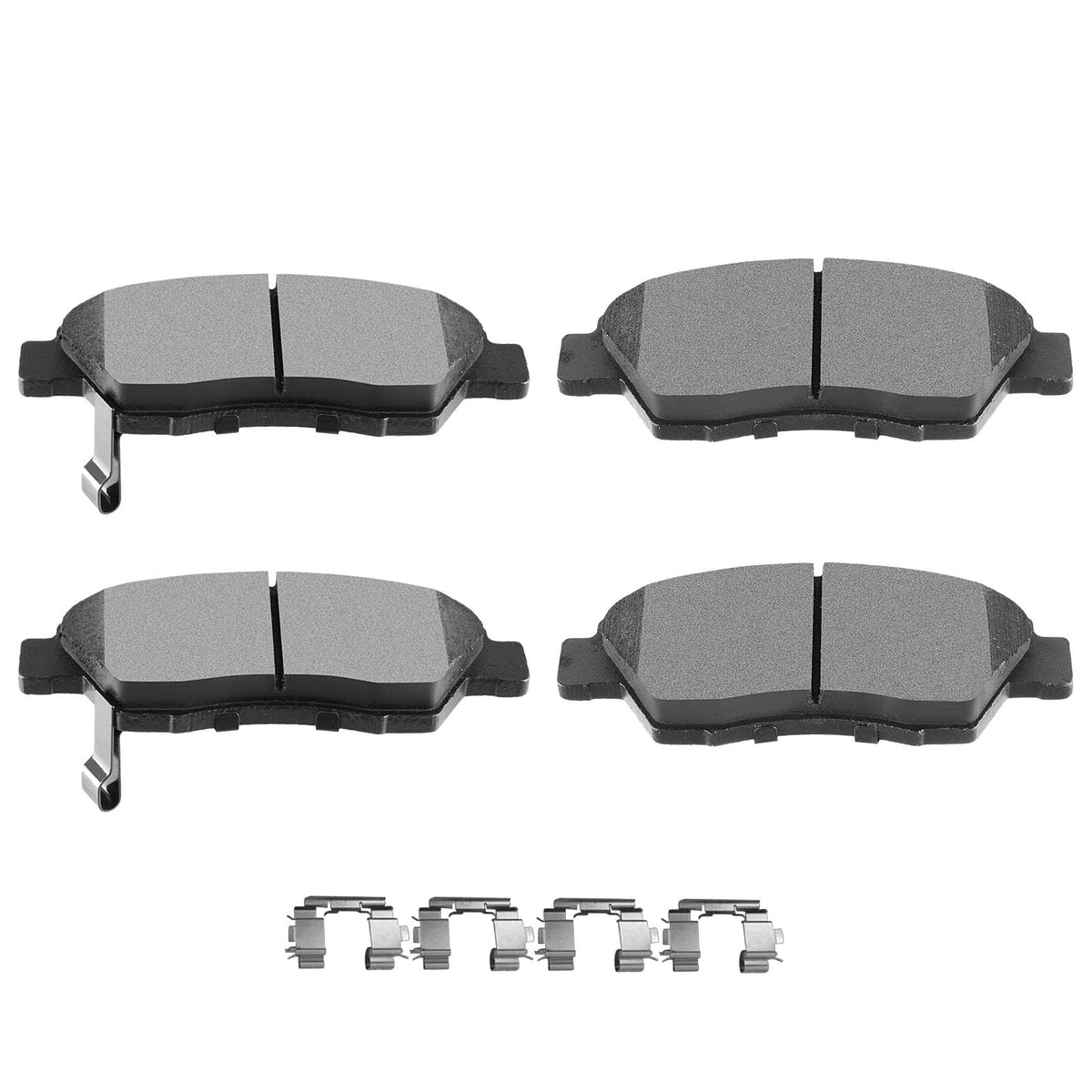 Scitoo D621 Front Semi-Metal Brake Pads Sets Fit For Acura Rsx 2002-2006,For Honda Civic 1993-1995 200-2005,For Honda Civic Del