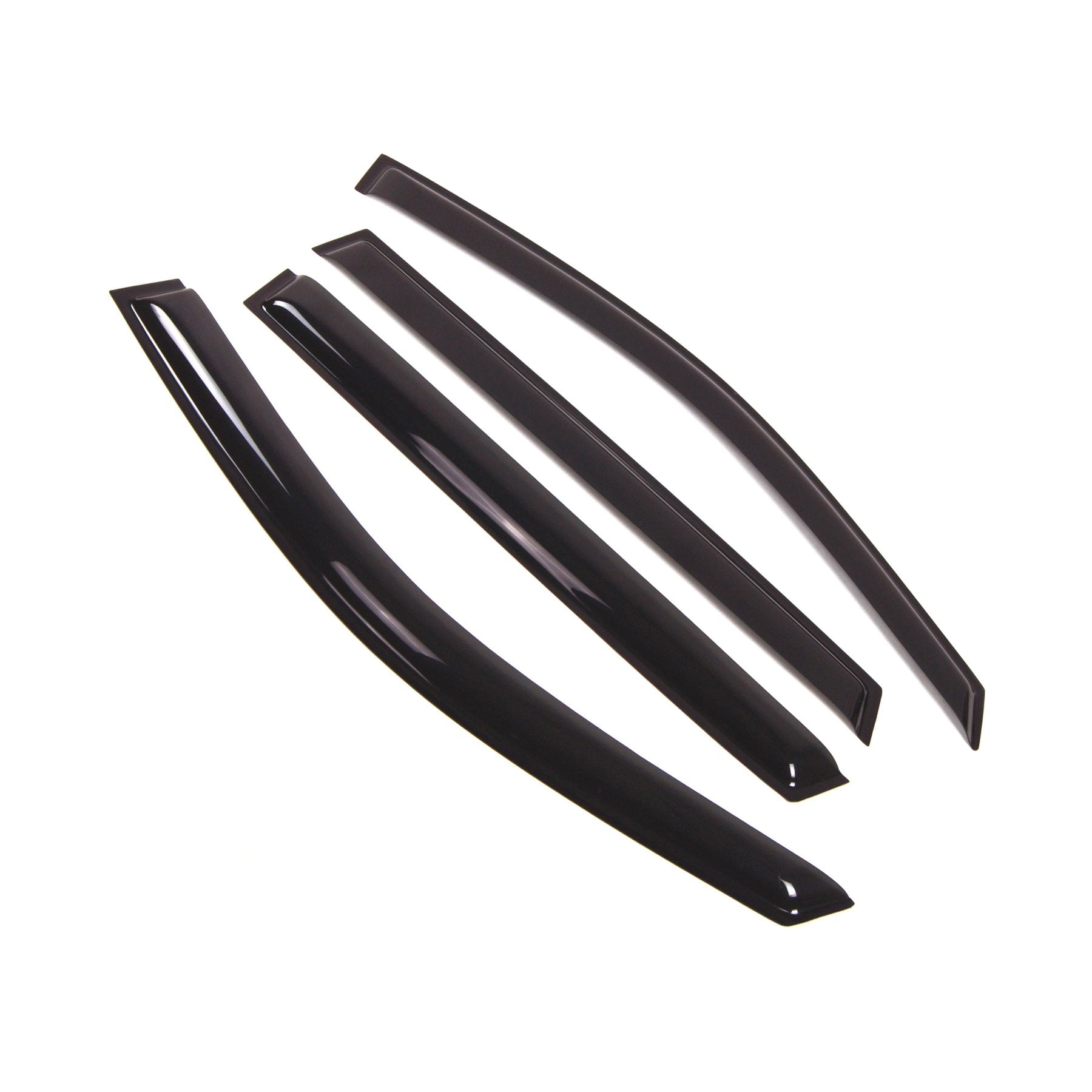 Car Window Rain Guard | Outside Mount Visors Auto Side Window Deflectors | Windows Visor Rain Shields Compatible With 2010-2017