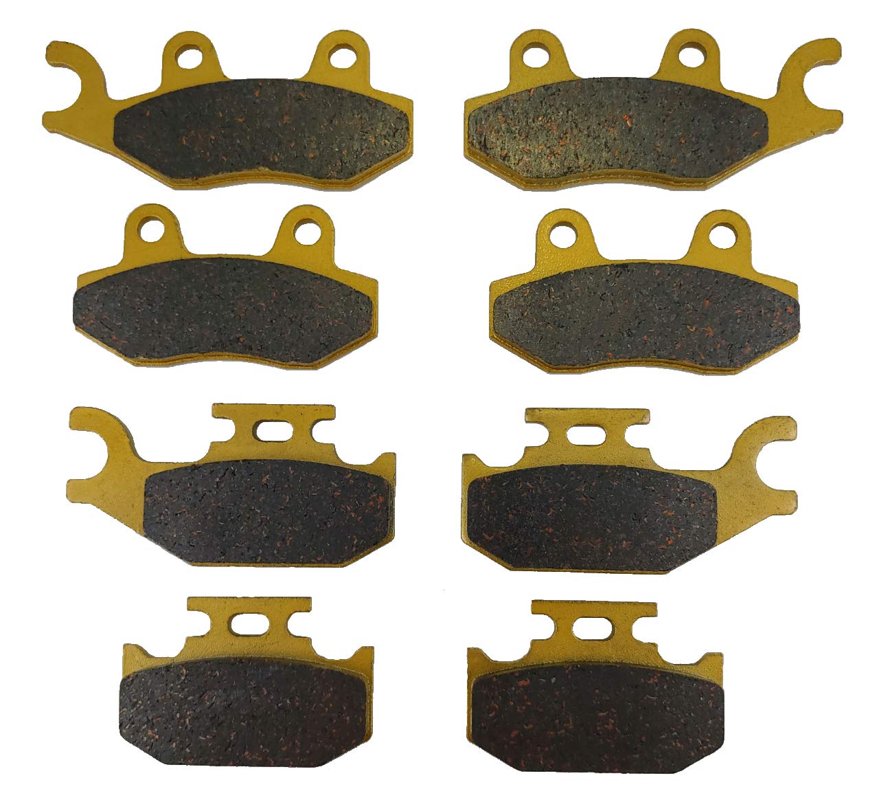 Can Am Maverick Ceramic Brake Pad Set 2013, 2014, 2015, 2016, 2017, 2018 Front & Rear