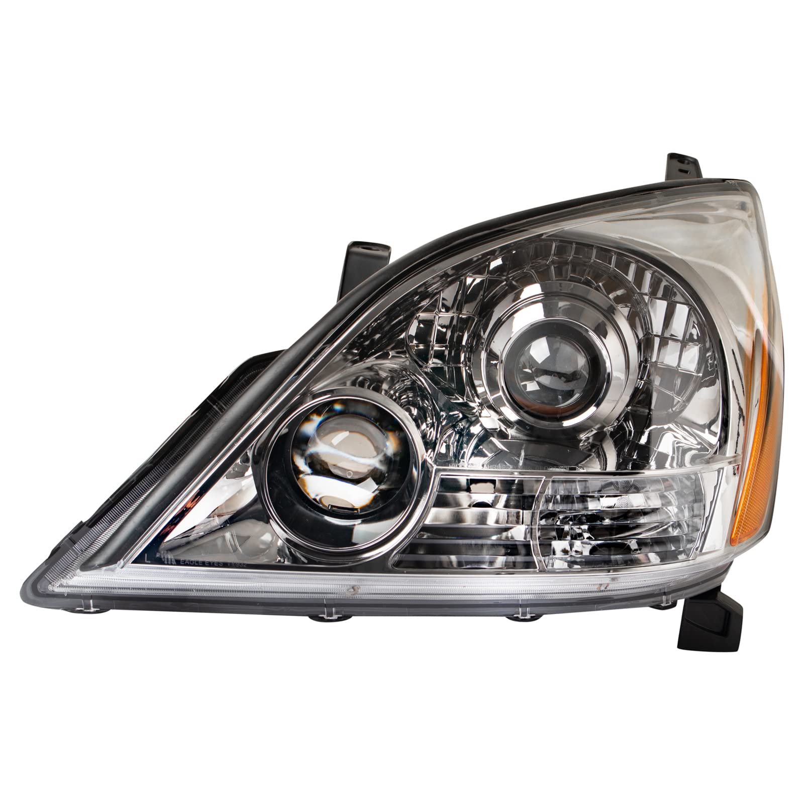Trq Headlight Assembly Set Headlights Driver & Passenger Side Halogen Compatible With 2005-2009 Lexus Gx470 Lx2518108 Lx2519108