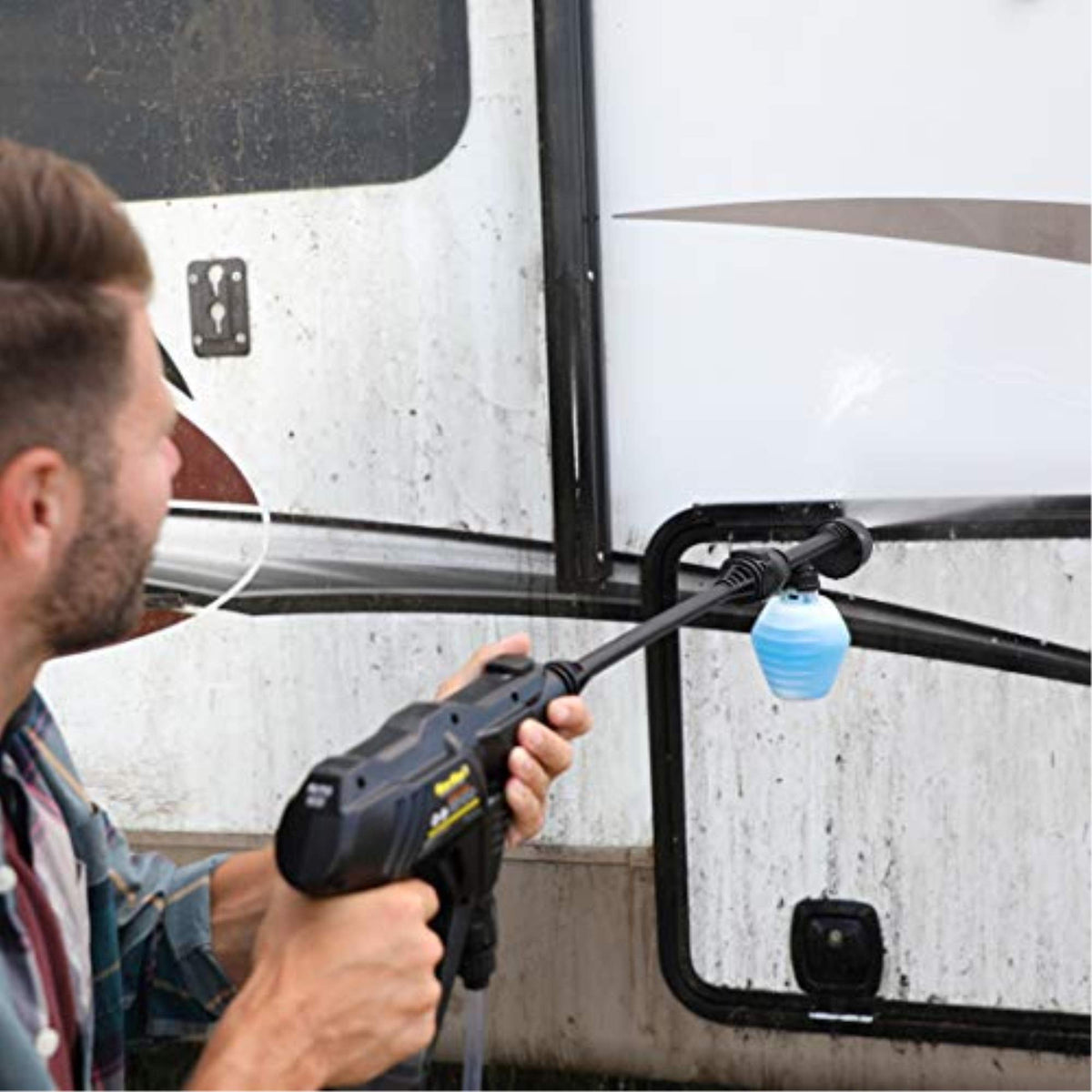 Lippert Flow Max 40V Portable Power Cleaner For Rvs, Boats, Or Home Projects