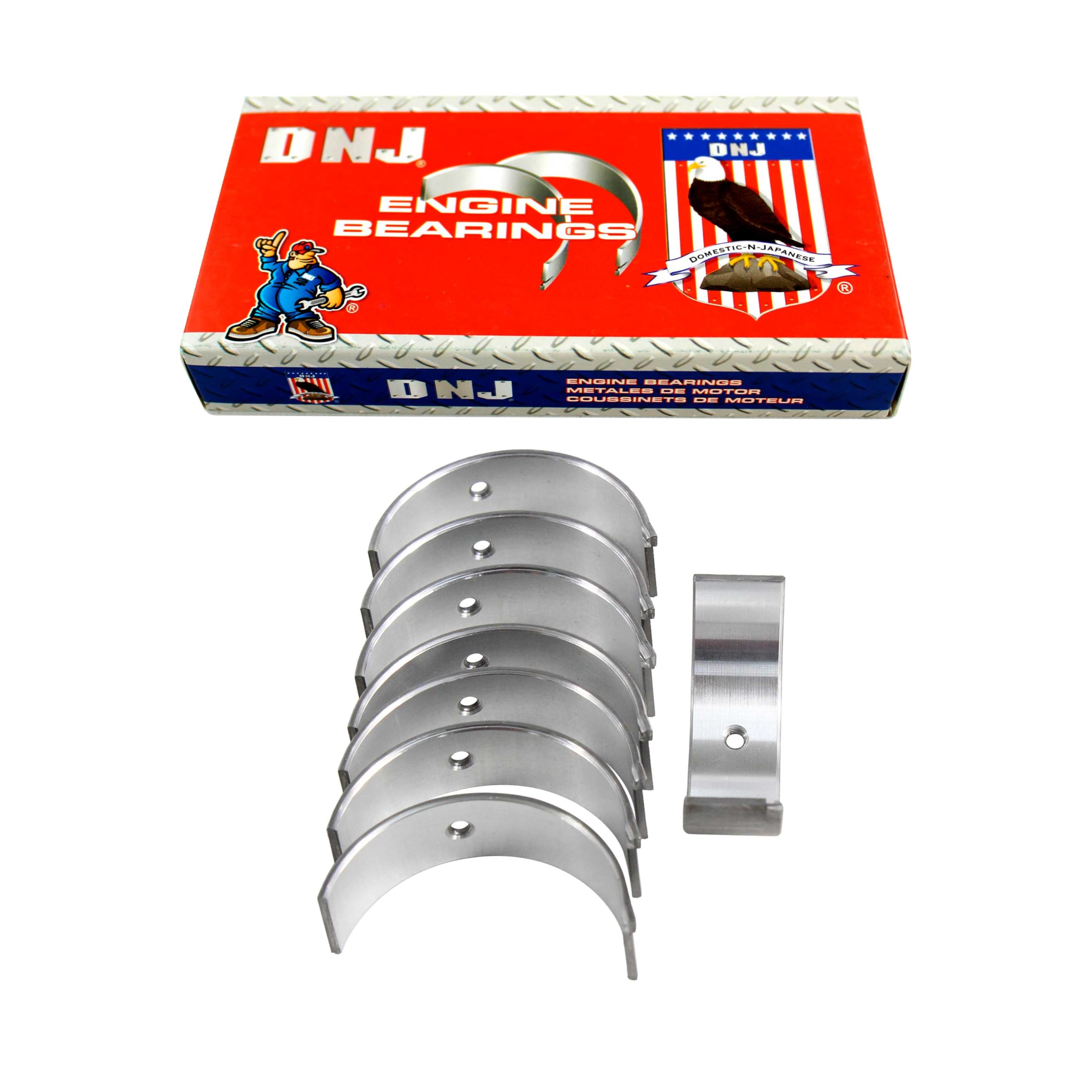 Dnj Rb220 Standard Rod Bearing Set For 01-05 Honda Civic 1.7L L4 Sohc 16V