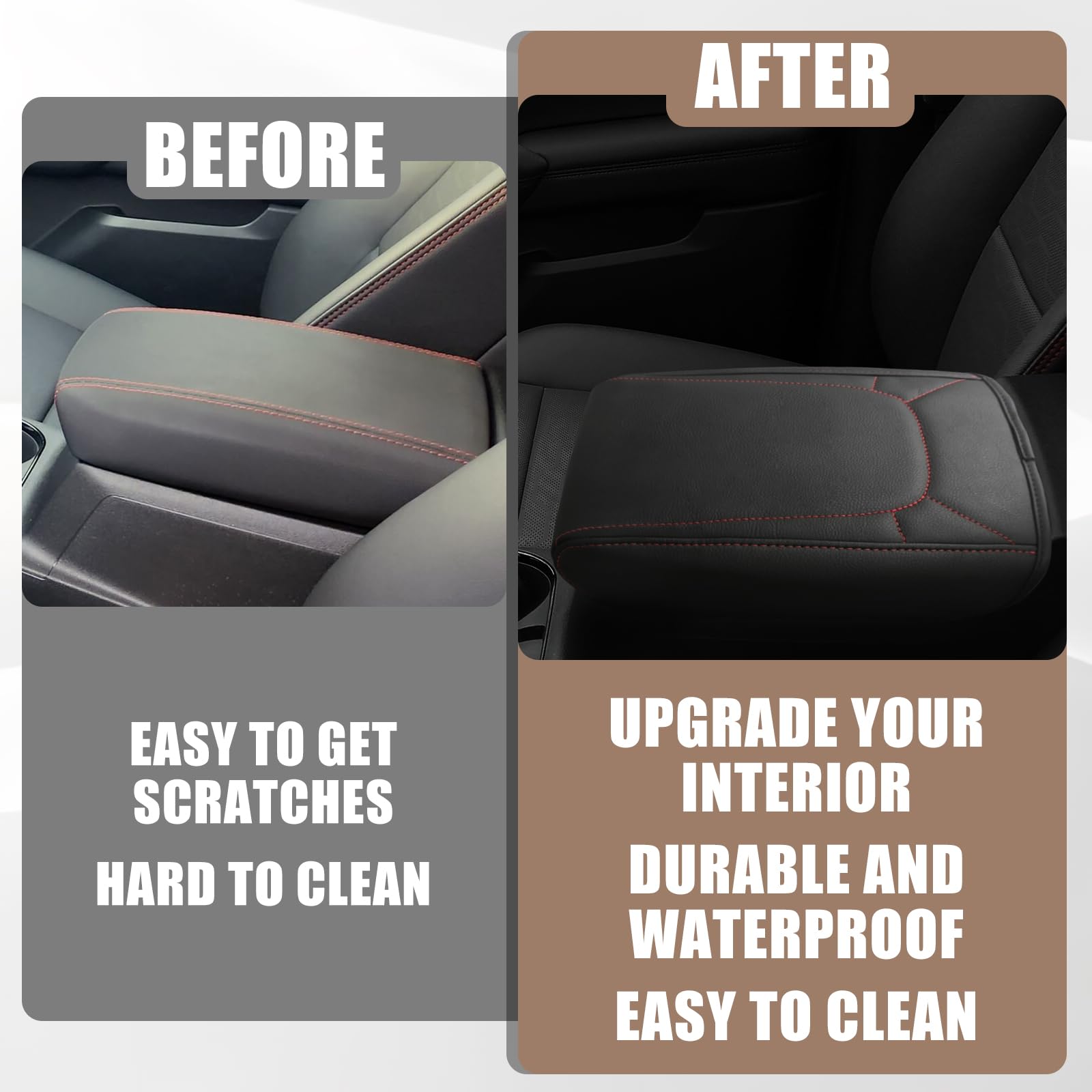 Muslogy Center Console Armrest Cover Compatible With Chevy Colorado/Gmc Canyon 2023 2024 2025 Zr2 Z71 Trail Boss Lt Wt Elevation