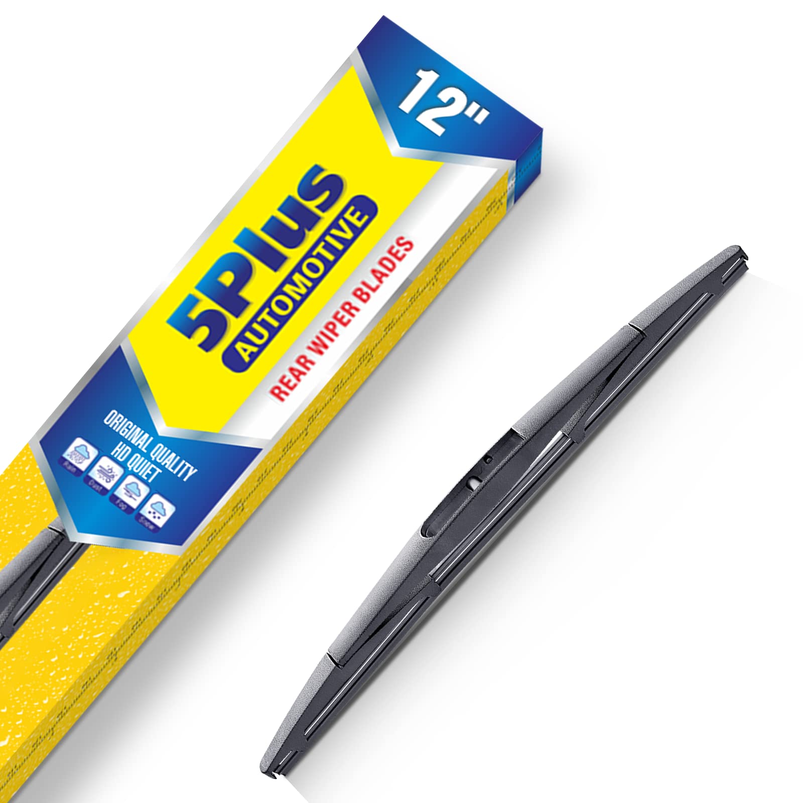 12'' Rear Wiper Blade Replacement Generic Filter For Subaru Impreza 2023-2015 Crosstrek 2023-2016 Wrx 2014-2013 Xv Crosstrek 201