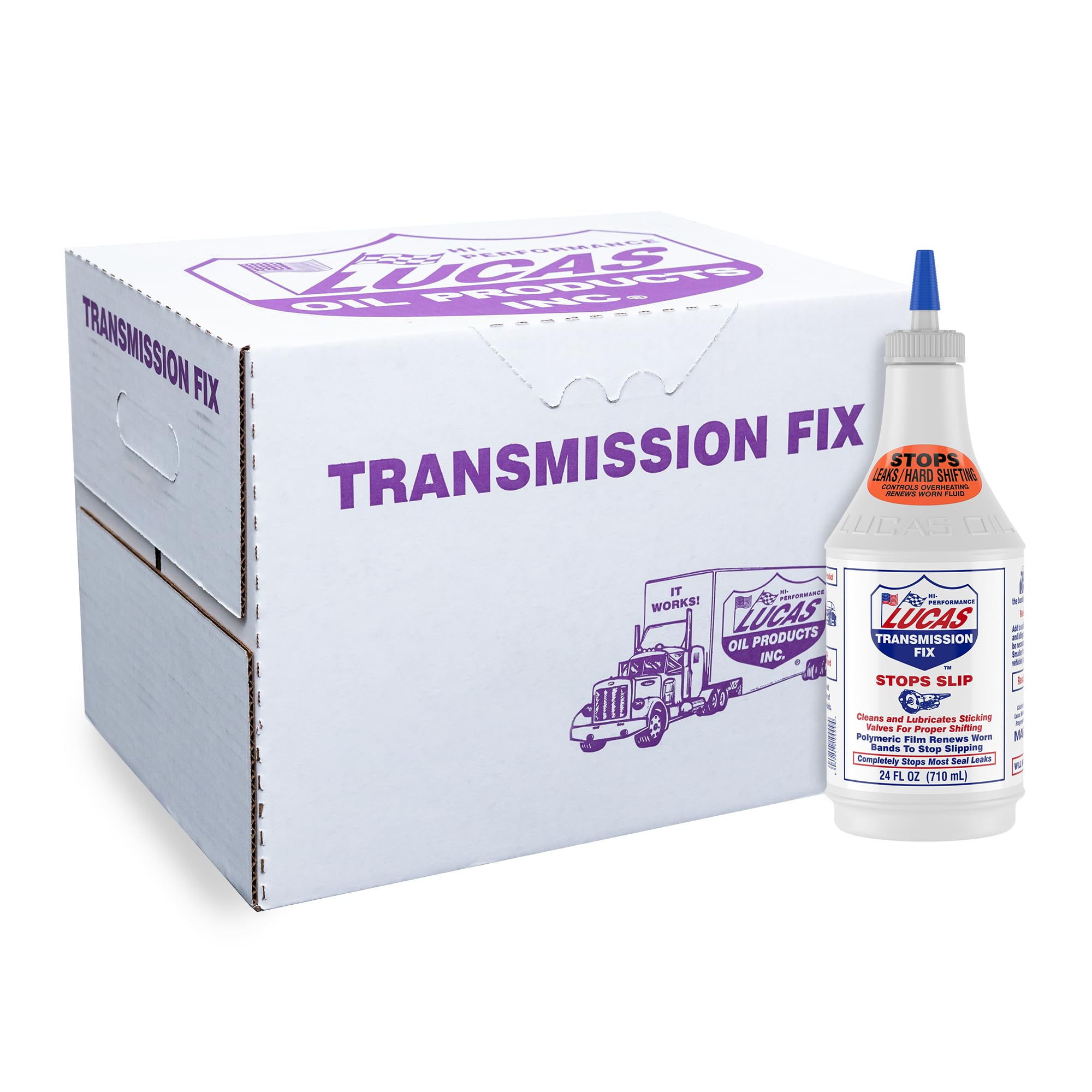 Lucas Oil 10009 Transmission Fix - 24 Ounce (Pack of 12)