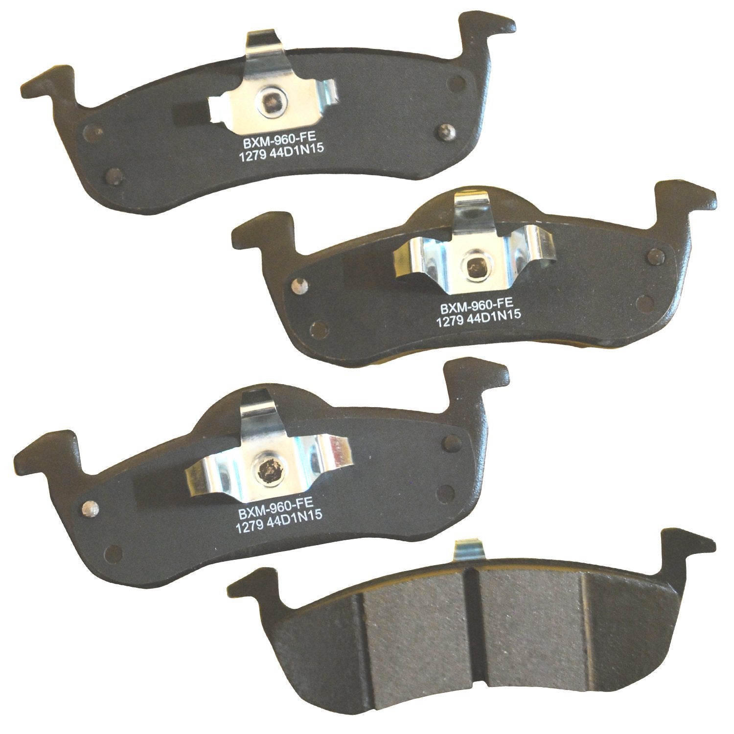 Bendix Premium Sbm1279 Semi-Metallic Rear Brake Pads For Ford Expedition 2017-2007, Lincoln Mkt 2015-2013, Mkt 2019-2017, Naviga