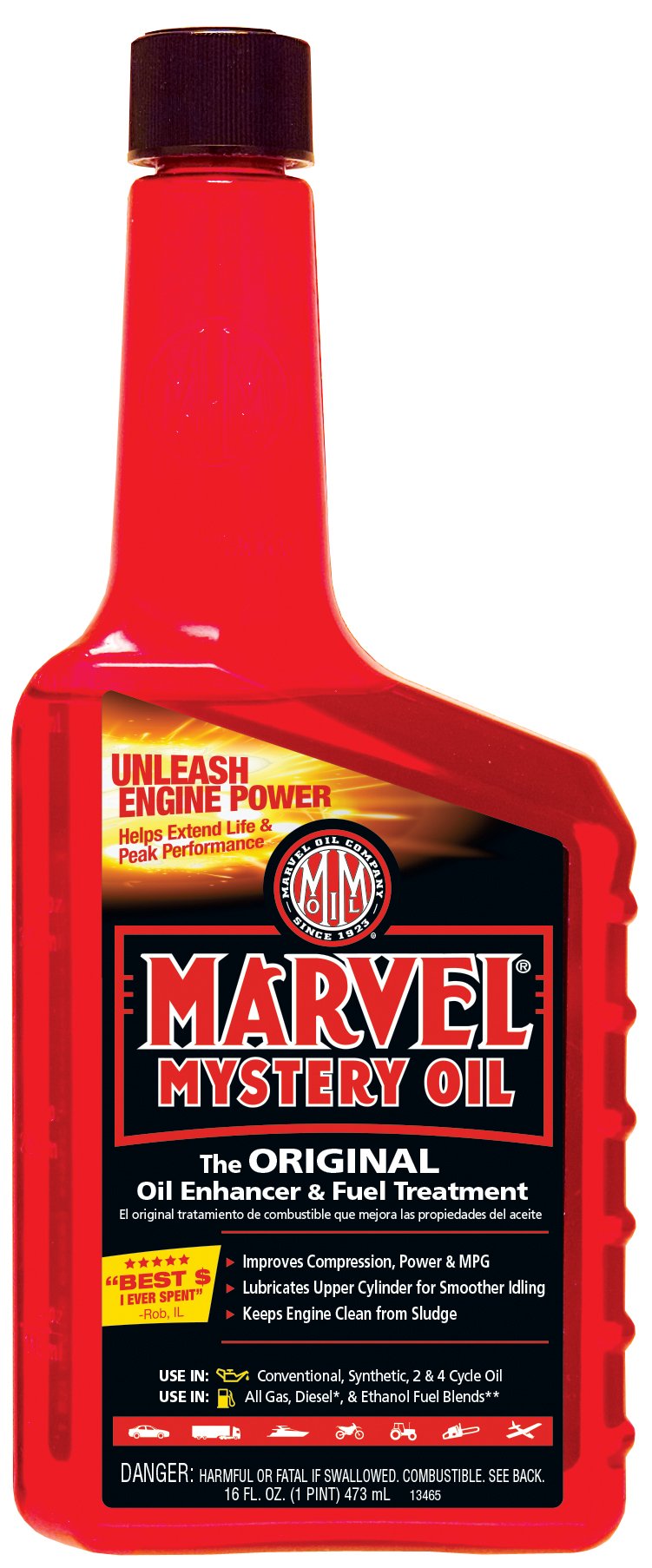 Marvel Mystery Oil Cd 2 Mm12R - 16 Oz., Red