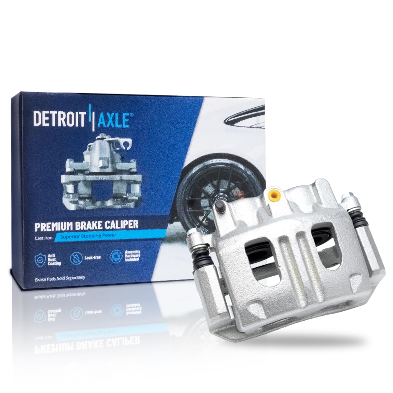 Detroit Axle - Front Left Brake Caliper for Ford Explorer Sport Trac Ranger Mazda B2300 B3000 B4000 Mercury Mountaineer Driver S