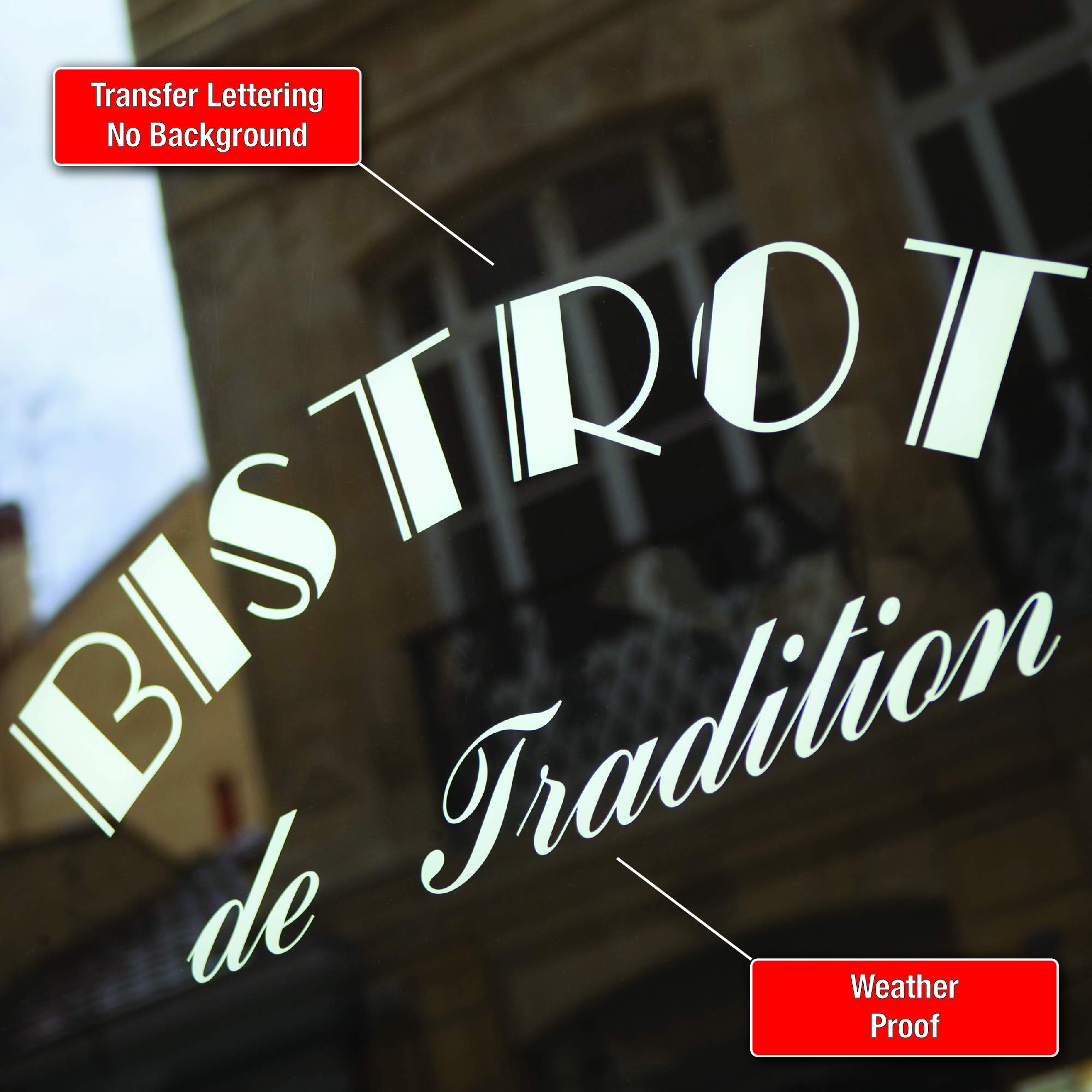 Rapid Vinyl Business Name, Info, Slogan Decal Custom Vinyl Lettering Sticker Auto Car Window, Business Glass, Truck, Doors, Trai