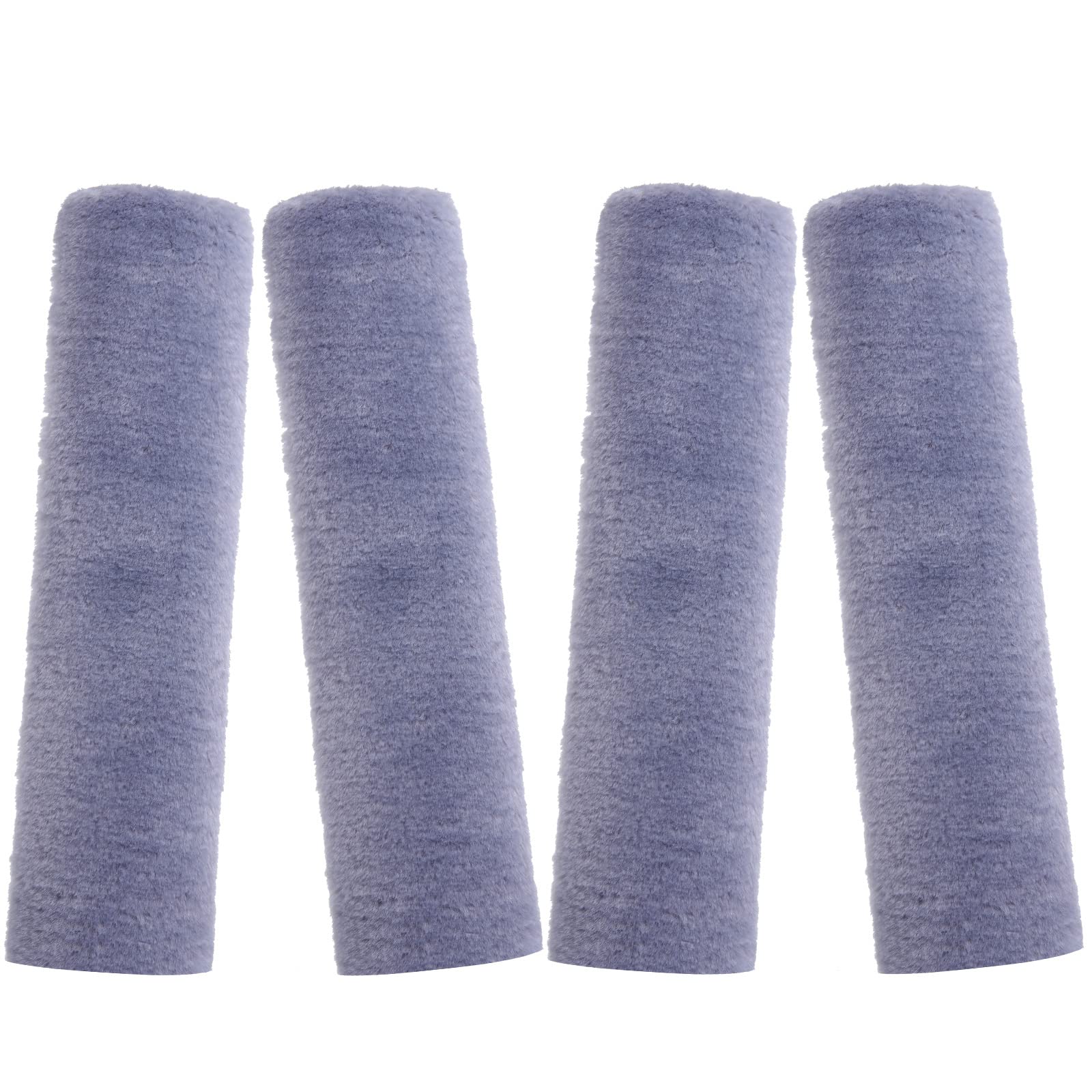 4 Pack Faux Sheepskin Car Seat Belt Pads Seatbelt Protector Soft Comfort Seat Belt Shoulder Strap Cover Harness Pad Guard Neck And Shoulder