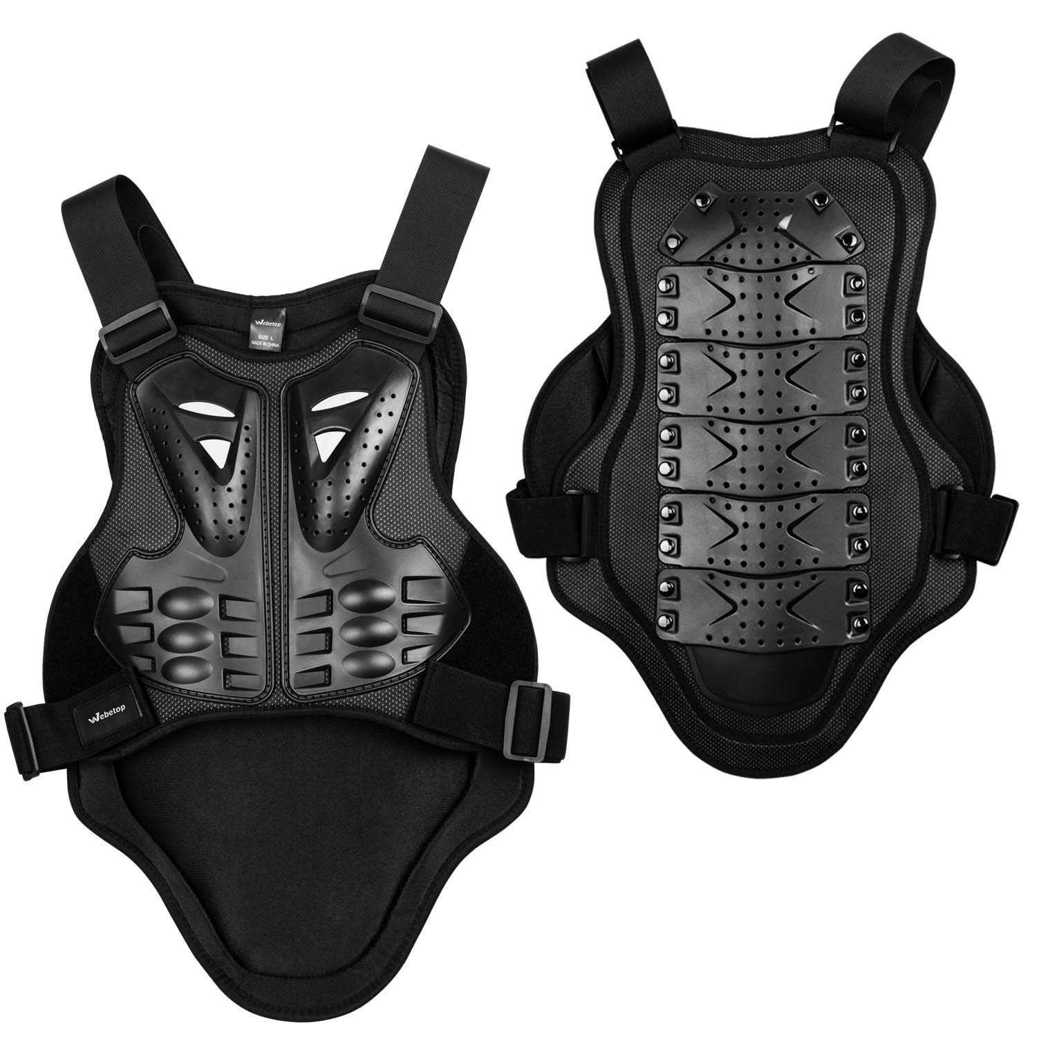 Webetop Armor Vest Protector For Dirt Bike Mountain Bike Off-Road Racing Adult L