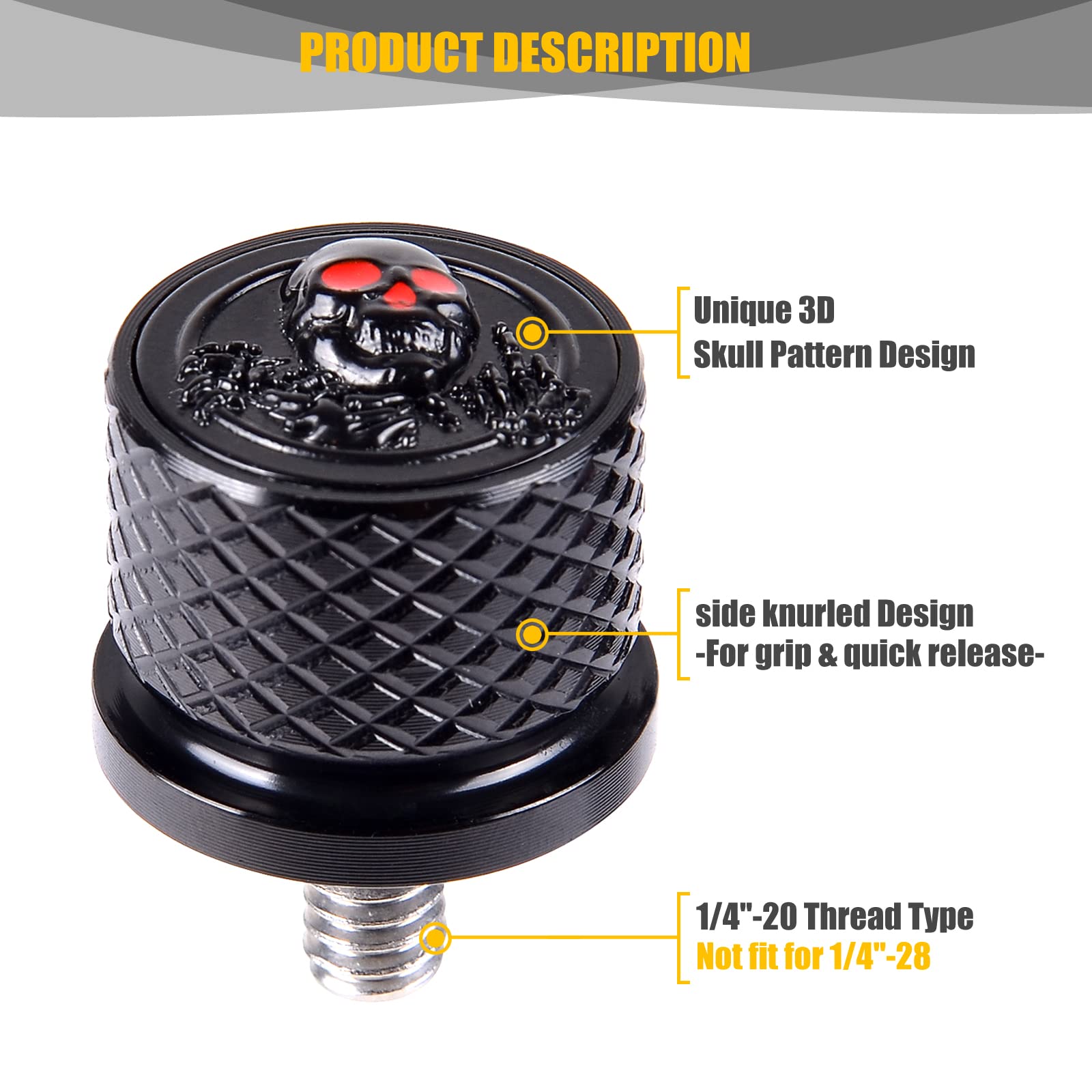 Sresk 3D Rear Fender Seat Bolt Screw For Harley Dyna Sportster Softail Road Glide Street Touring King Cvo Electra Iron 883 Bob 1