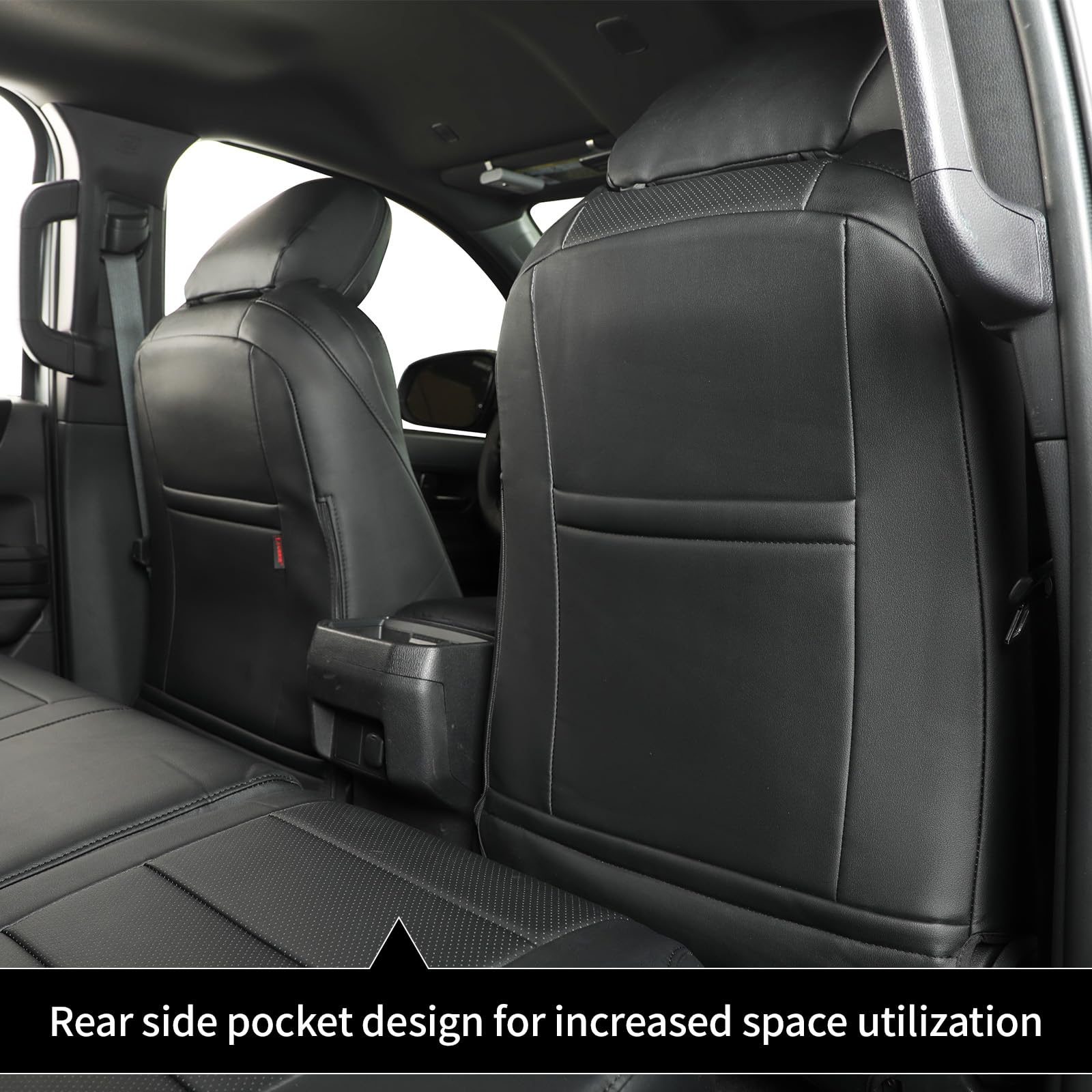 Coverdream Custom Fit Seat Covers For 2024 2025 Toyota Tacoma(Petrol) Double Cab Sr,Sr5,Trd Sport,Trd Off-Road,Limited,Full Cove