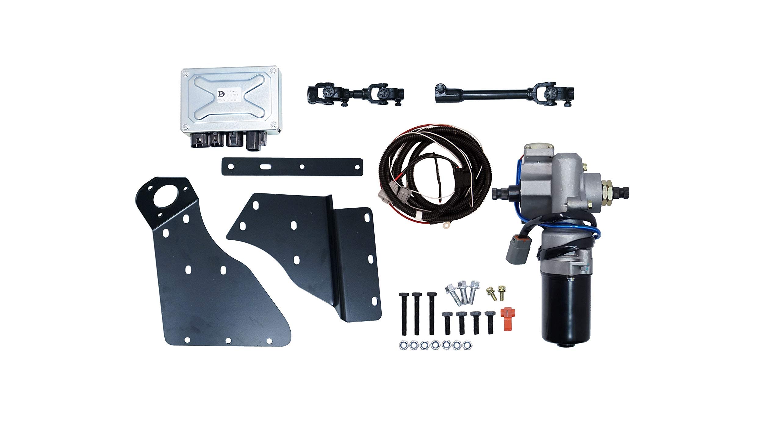 Rugged Front Electric Power Steering Kit For Honda Pioneer 700, A Bolt-On System, Steers Easily & Gets Rid Of Wheel Jerk/Bump Steer When Navigating Rough Terrains (See Fitment Details In Description)