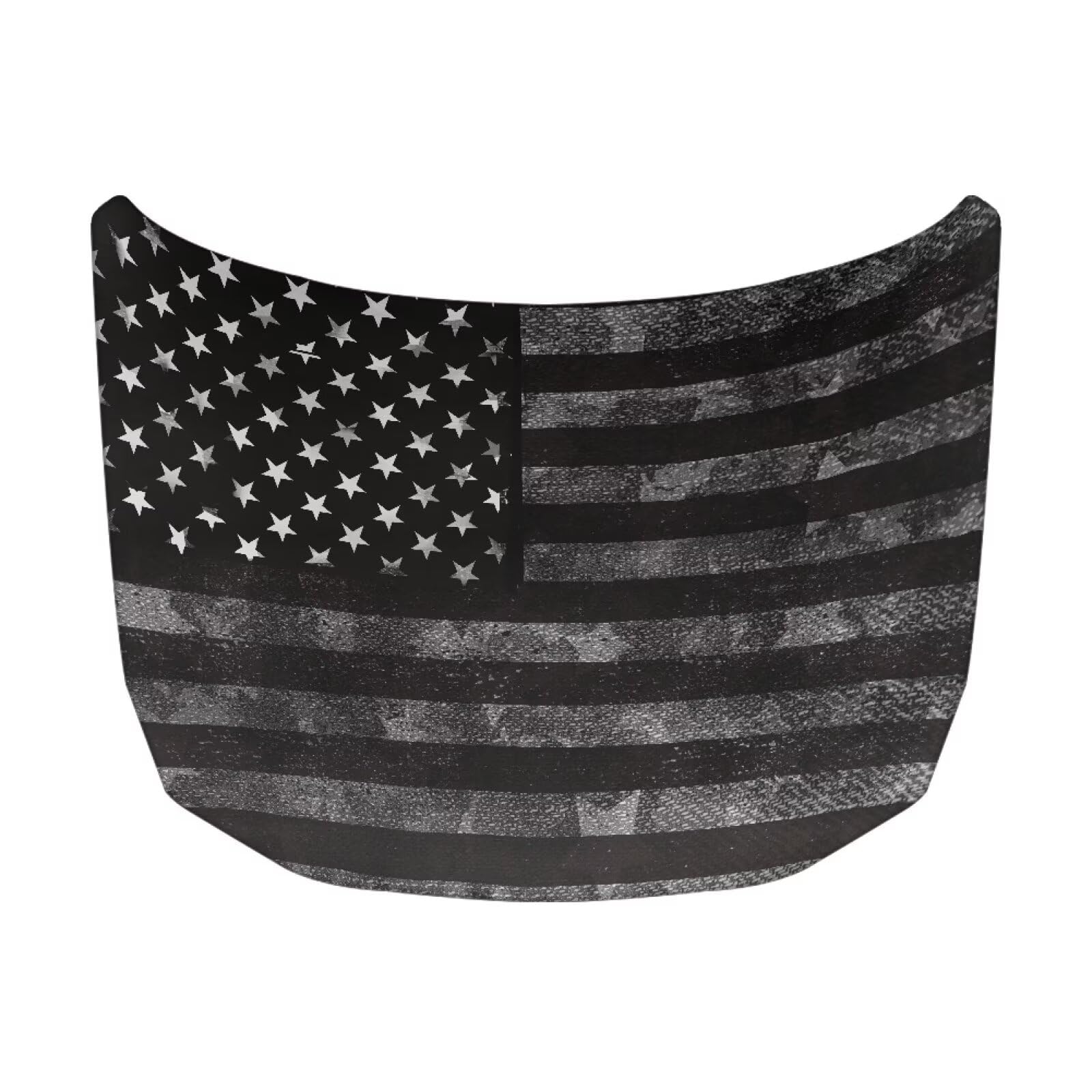 Qiyupavto Car Hood Cover American Flag Design Car Hood Protector Waterproof Universal Automotive Exterior Accessories Patriotic 
