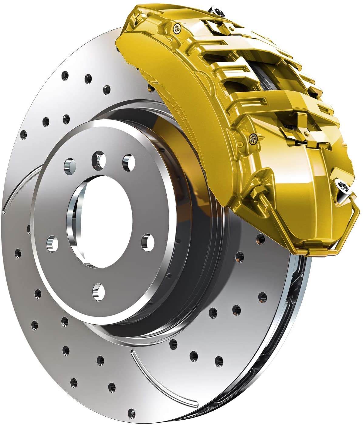 G2 High Temperature Brake Caliper Paint Kit - High Gloss, Wear And Heat Resistant, Epoxy Paint System - Dries Hard, No Flaking Or Fading Gold G2168