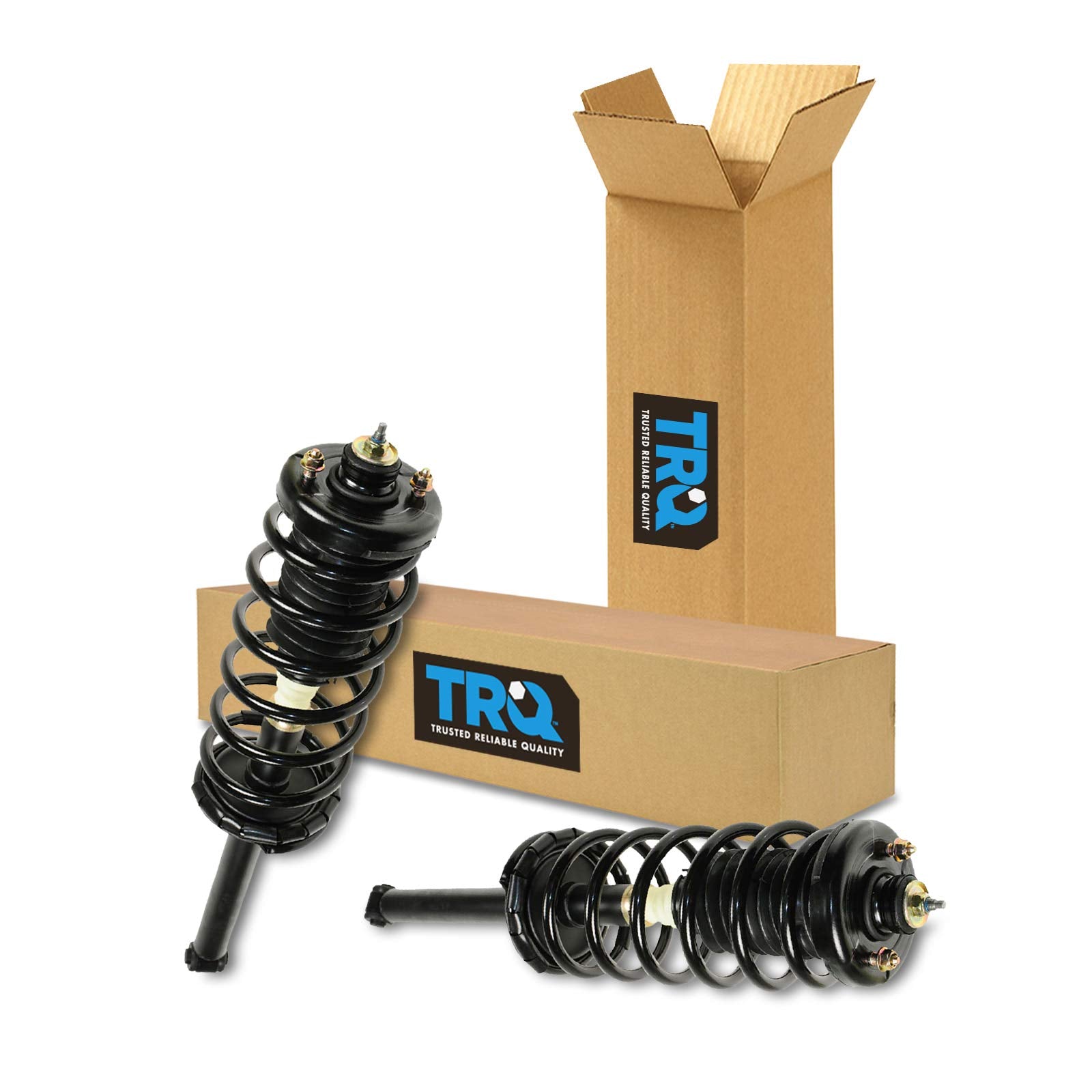Trq Rear Strut & Coil Spring Assembly Set Driver & Passenger Sides Compatible With 98-02 Honda Accord