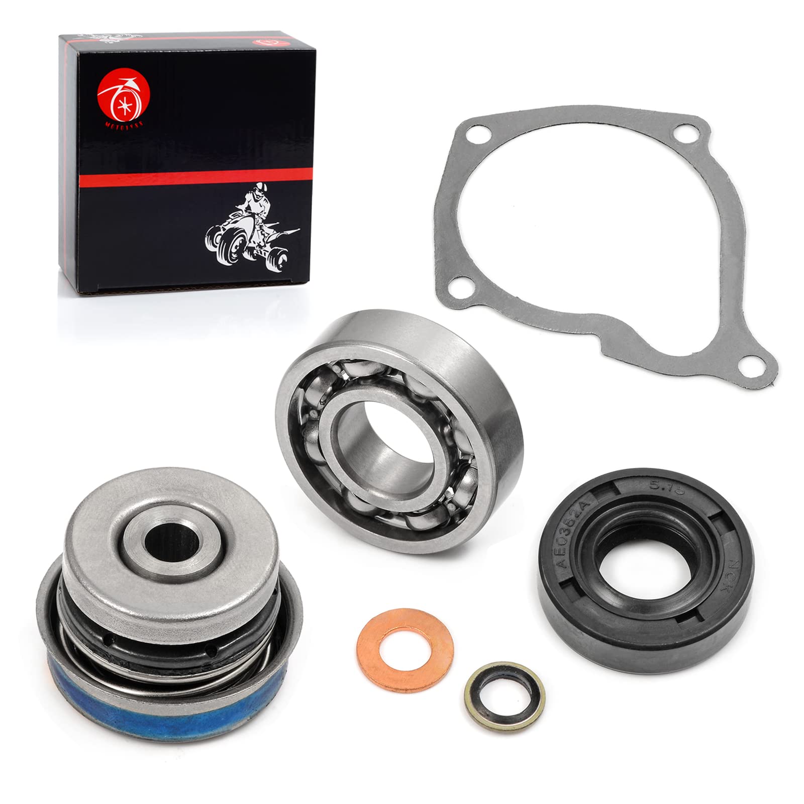 Water Pump Seal Mechanical Seal Kit & Gasket Oil Seal bearing For Polaris Sportsman 500 450 400 Ranger 500 400 Scrambler 500 Mag