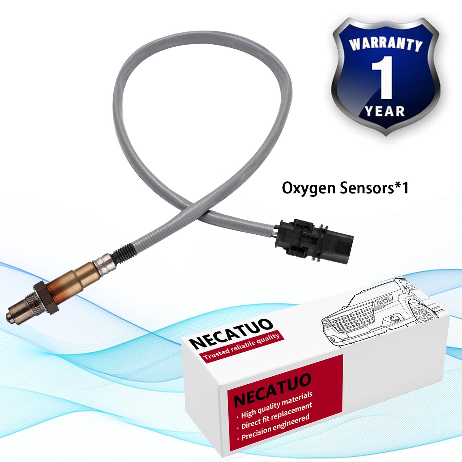 Necatuo 234-5138 Upstream Oem Oxygen Sensor O2 Sensor Compatible With Bmw 128I 135I 323I 325I 328I 330I Z4 X5, 525I 528I 530I L6